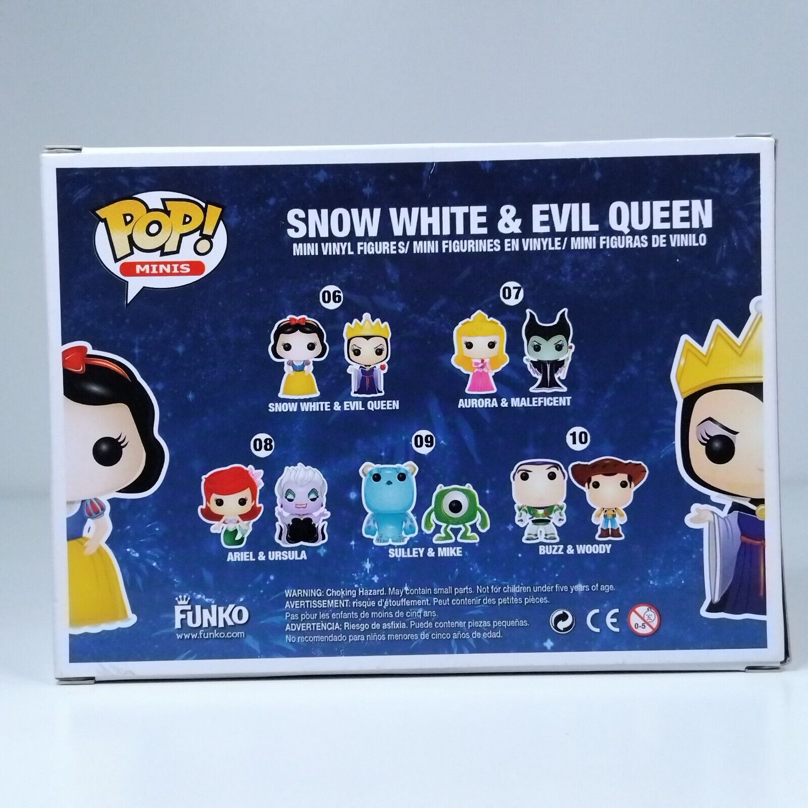 Funko Pop! Minis Disney Snow White & Evil Queen 2 Pack #06