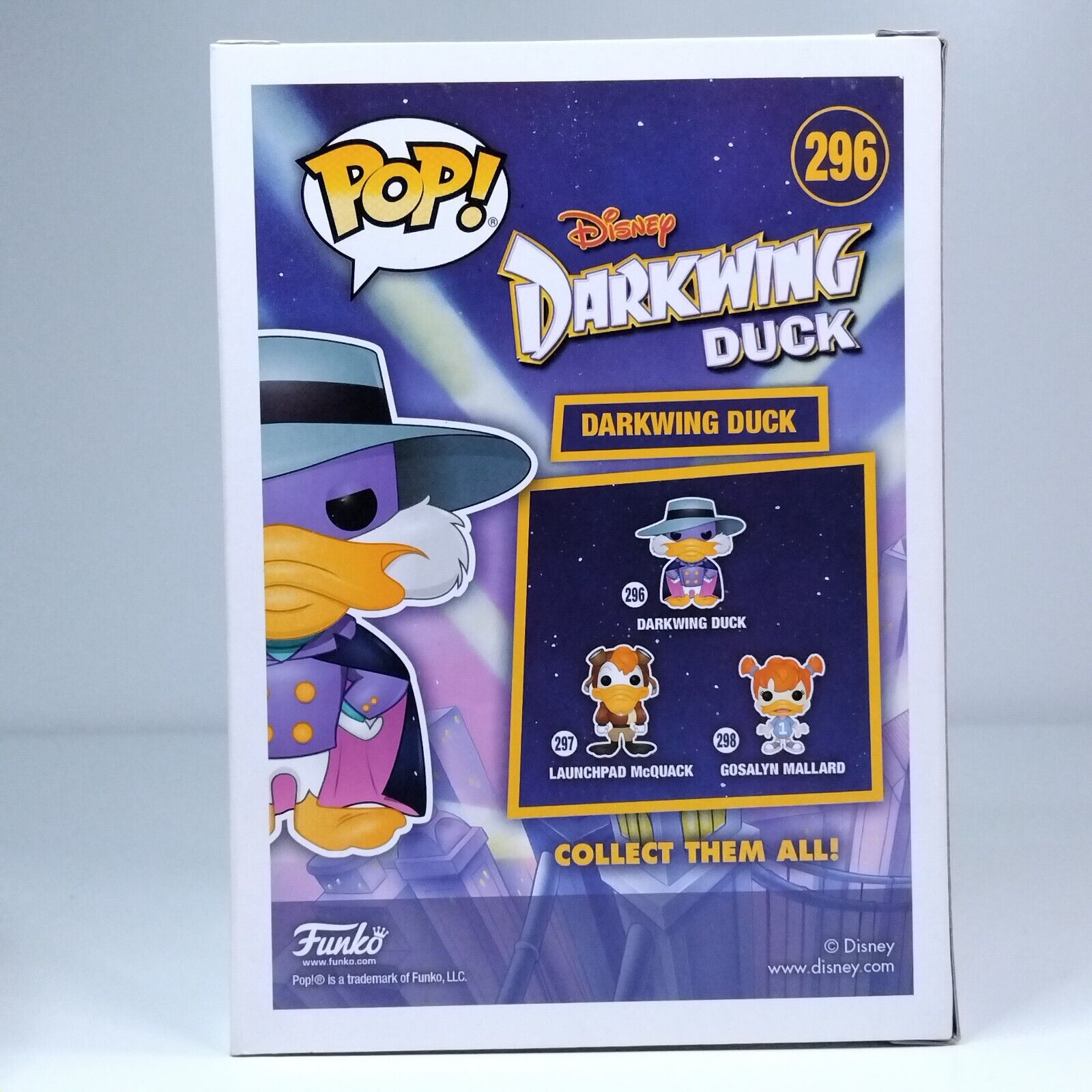 Funko Pop! Disney Darkwing Duck Signed Jim Cummings COA #296