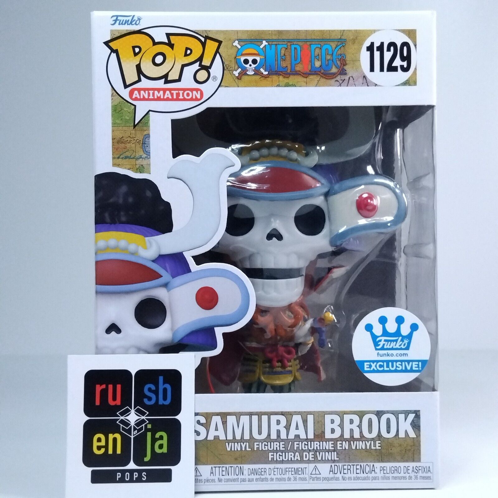 Funko Pop! Anime One Piece Samurai Brook Exclusive #1129