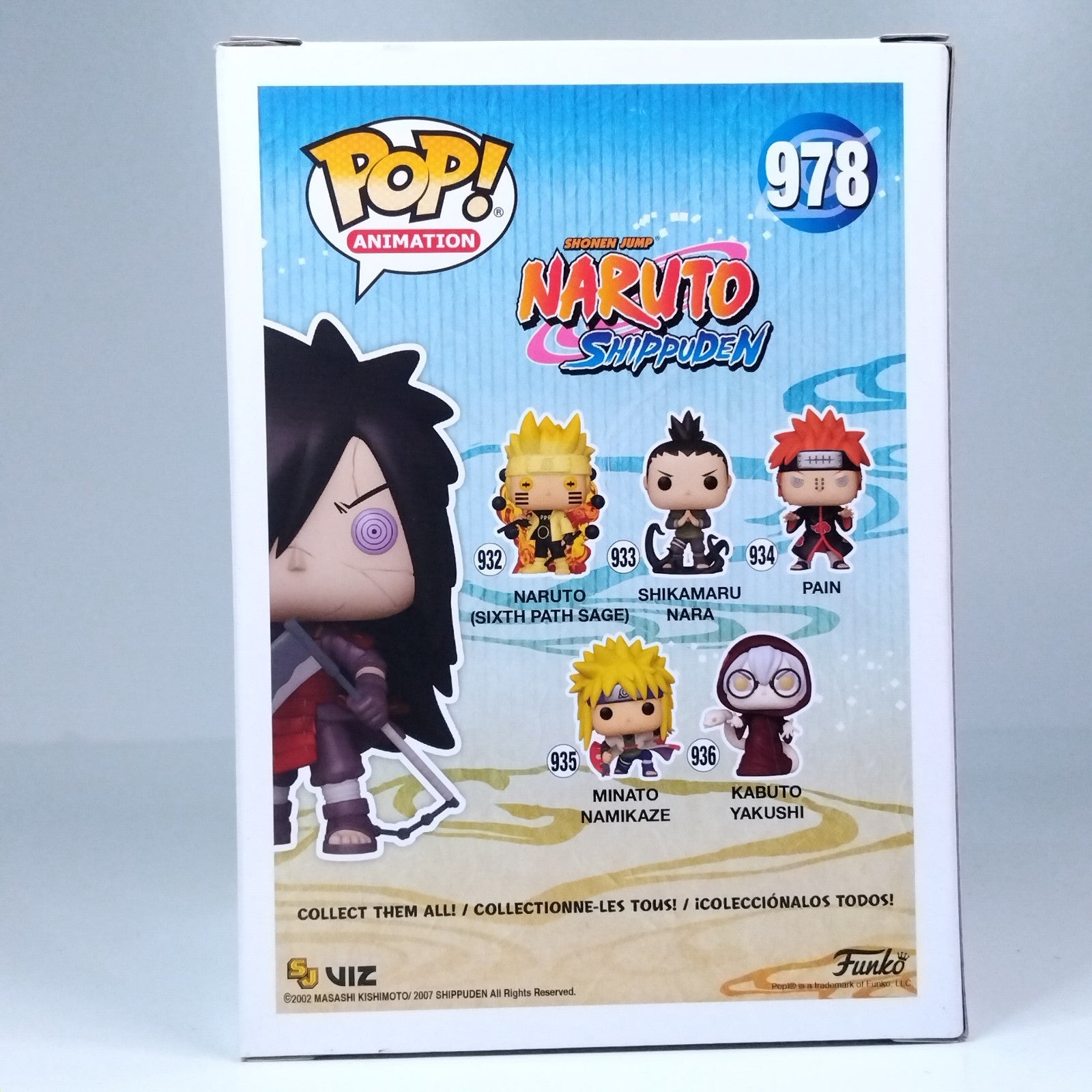 Funko Pop! Anime Naruto Madara Gamestop Exclusive #978