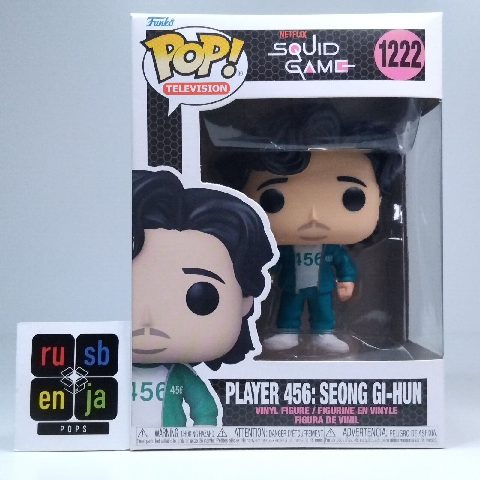 Funko Pop! TV Squid Games Player 456: Seong Gi-Hun #1222