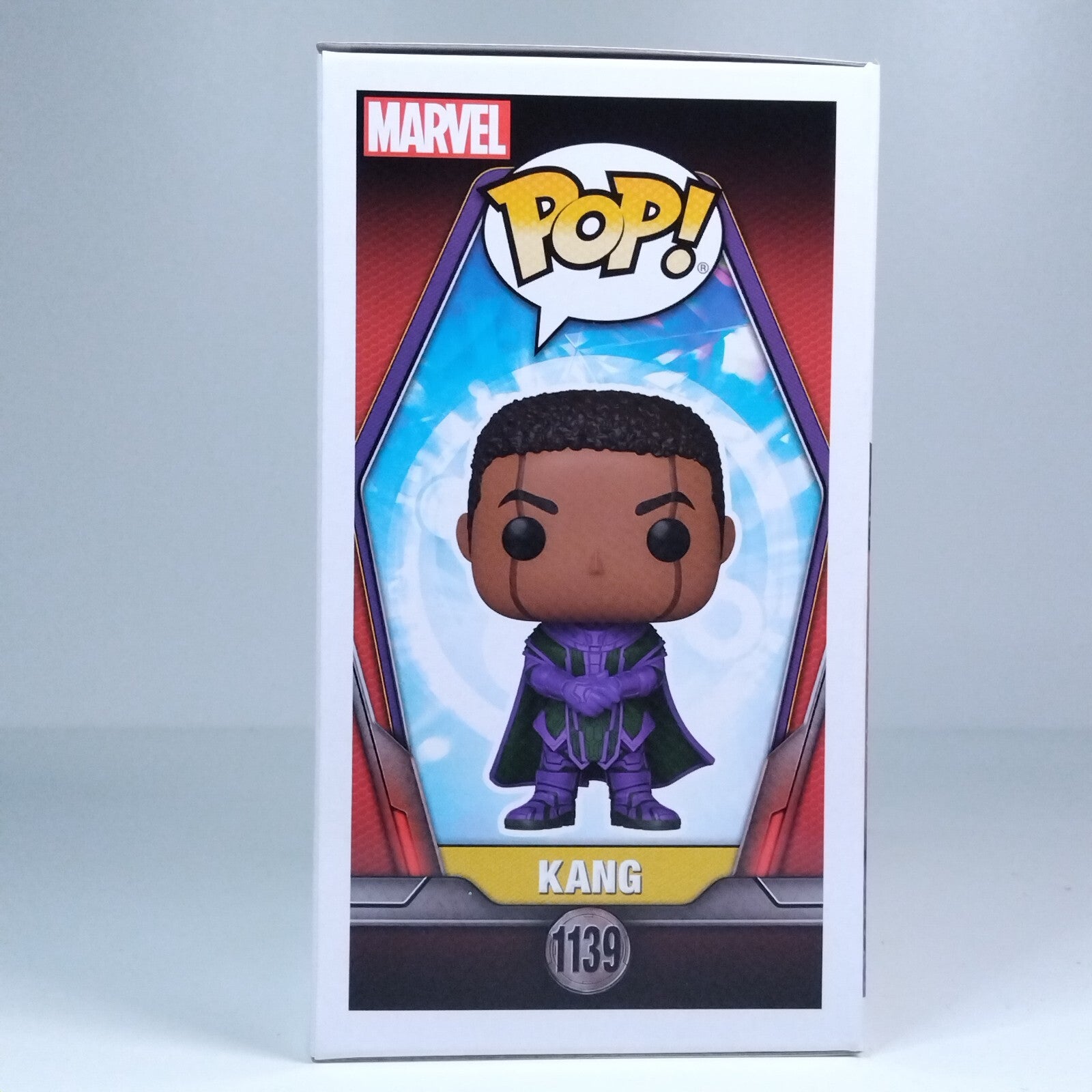 Funko Pop! Marvel AntMan Quantumania Kang Signed Jonathan Majors COA #1139 WS