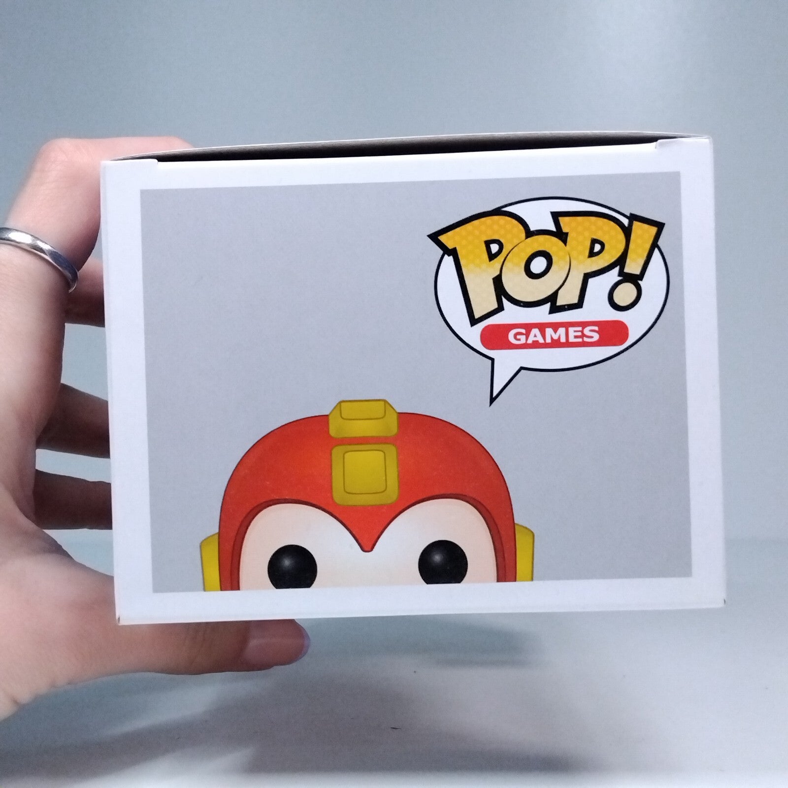 Funko Pop! Games Megaman Mega Man Red Fire Storm Gamestop Exclusive #102