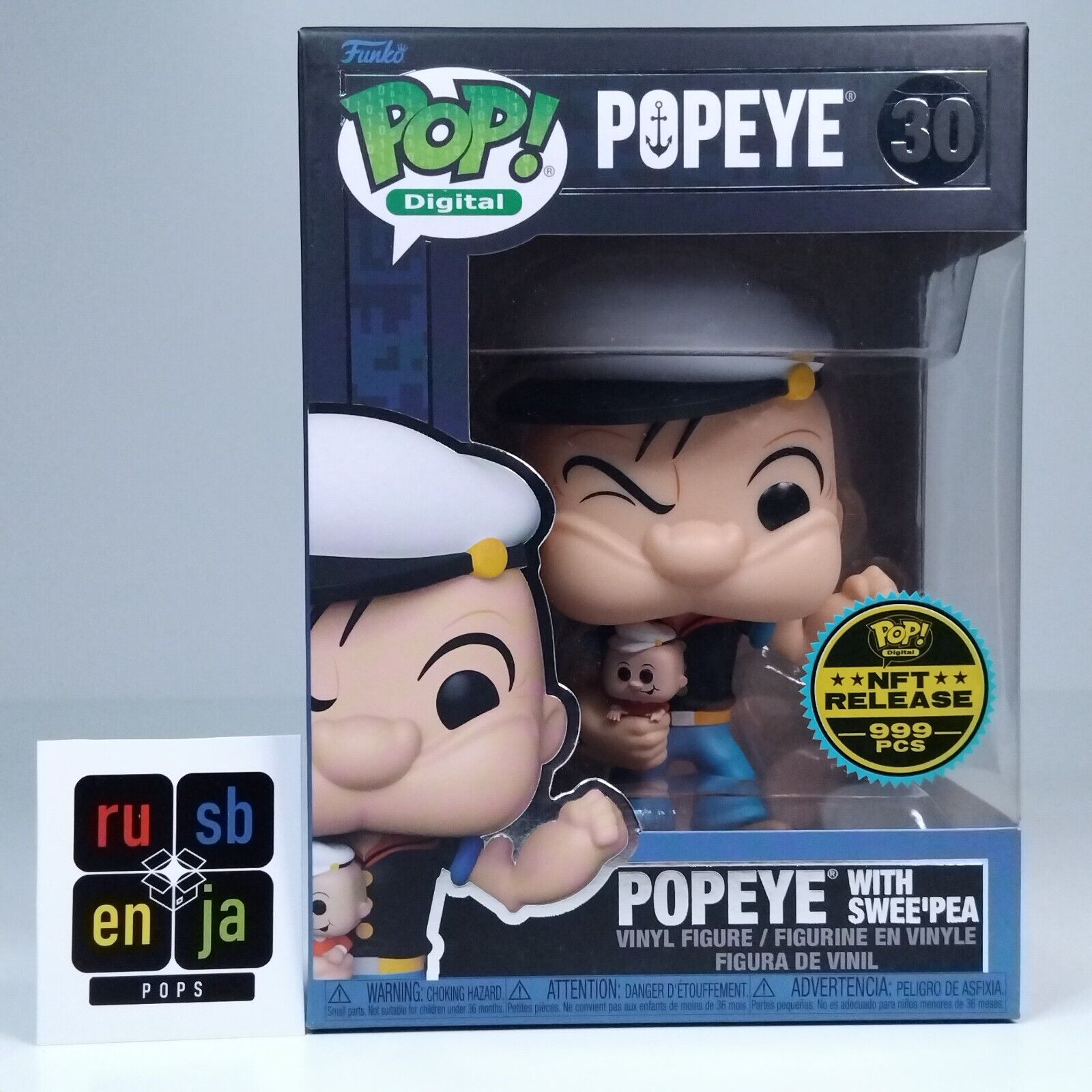 Funko Pop! Digital Animation Popeye with Swee'Pea 999 Pcs #30