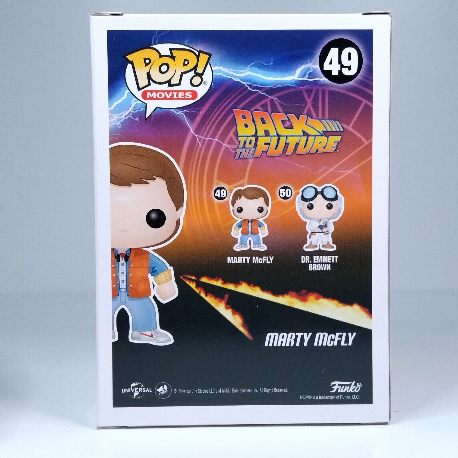 Funko Pop! Back to the Future Marty McFly Plutonium Plastic Empire 3,000 Pcs #49