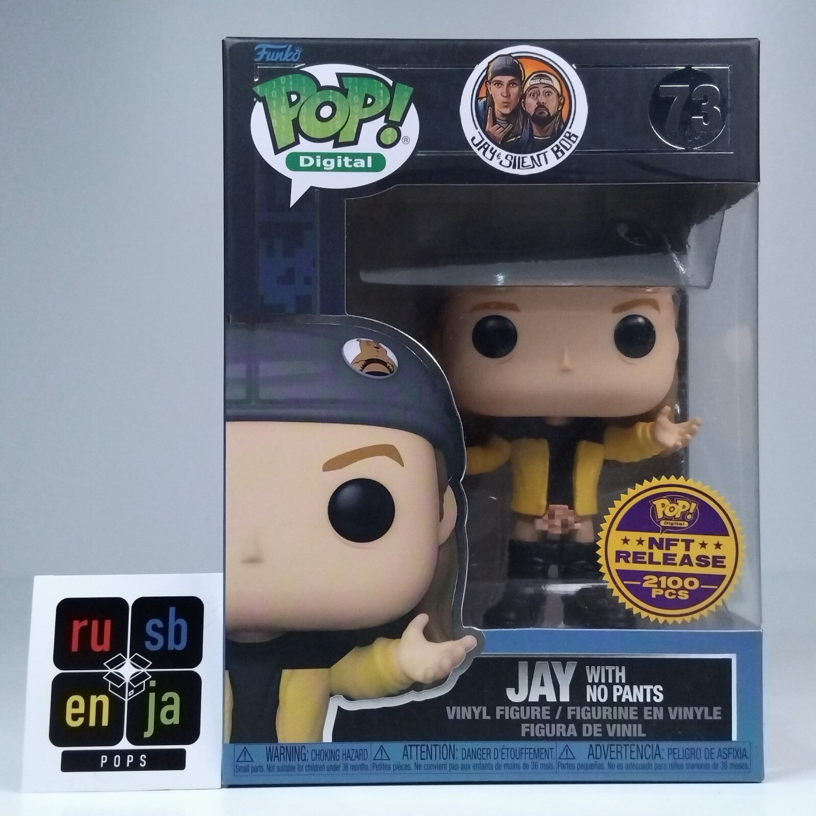 Funko Pop! Digital Movies Jay and Silent Bob - Jay with No Pants 2,100 Pcs #73
