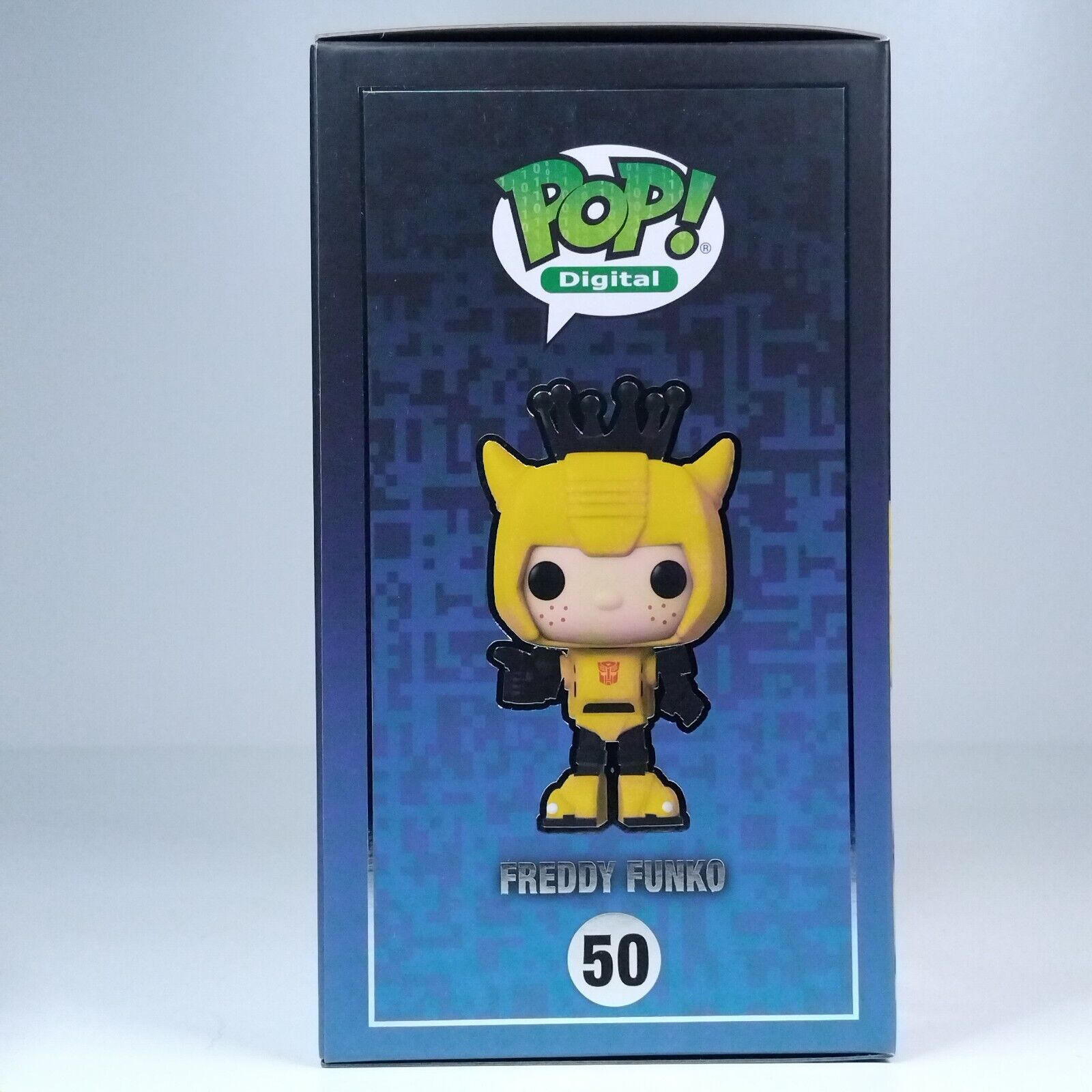 Funko Pop! Digital Retro Toys Transformers Freddy Funko as Bumblebee 2,397 #50