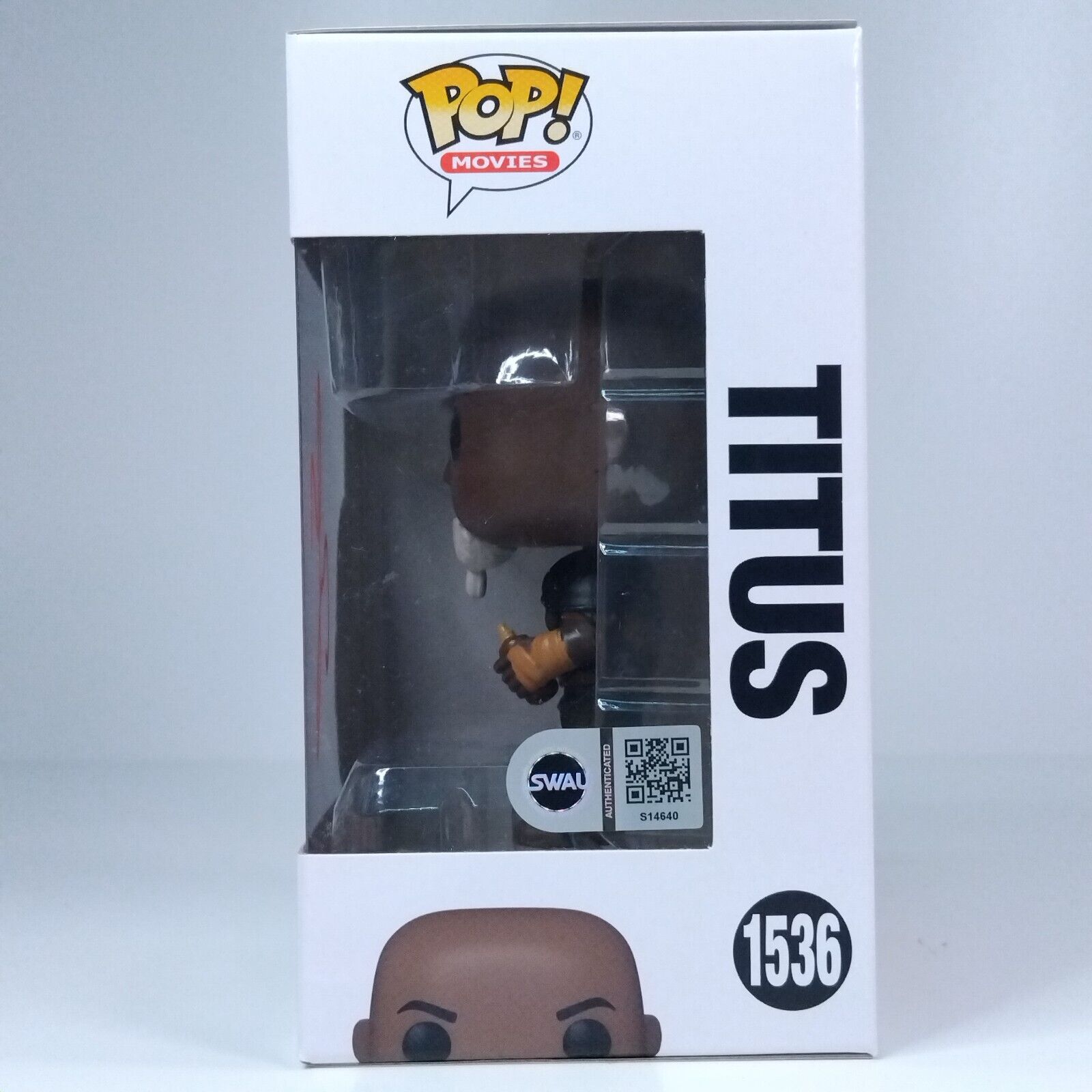 Funko Pop! Movies Rebel Moon Titus Signed Zack Snyder COA #1536 WS