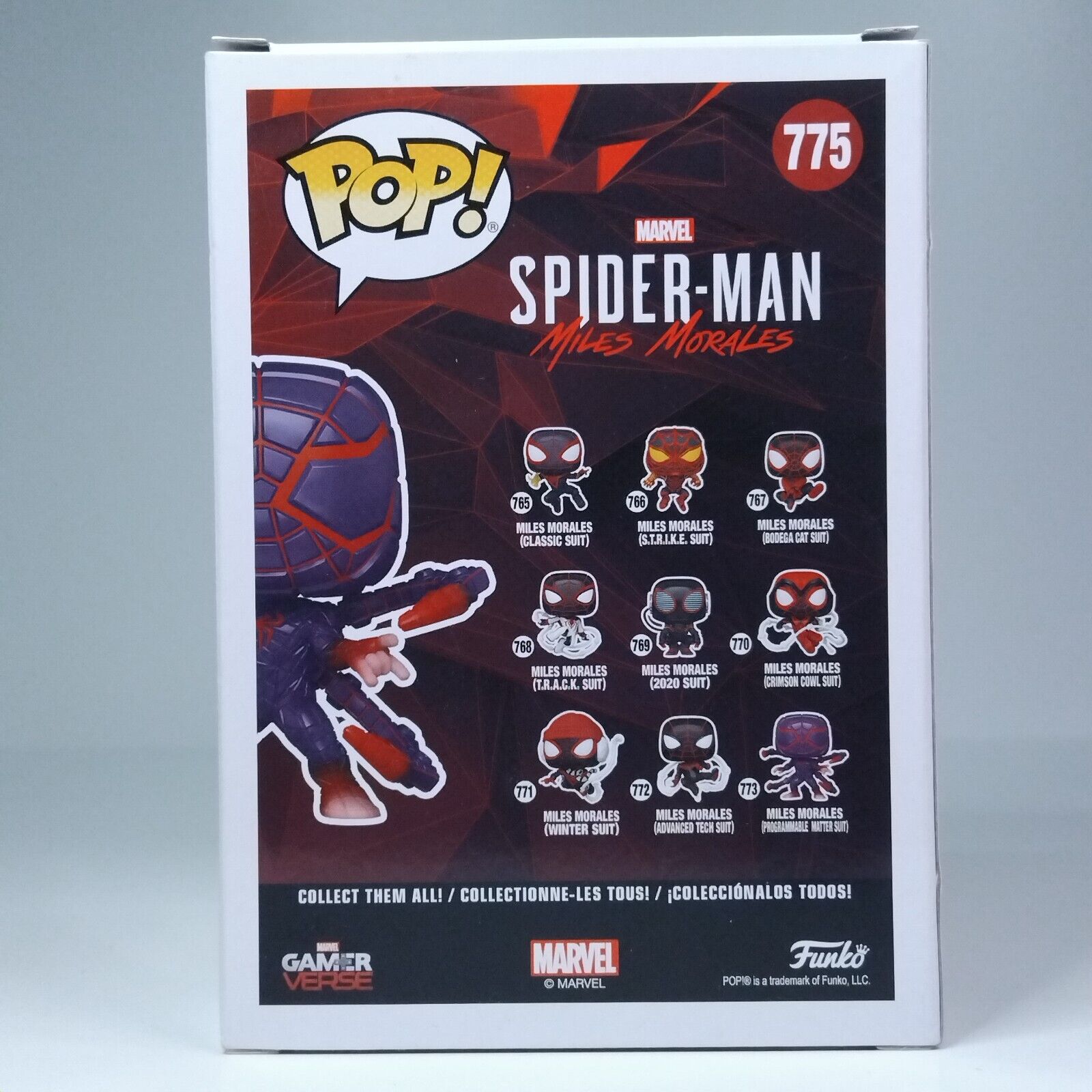 Funko Pop! Marvel Spider-Man Miles Morales Programmable Matter Suit Glows #775