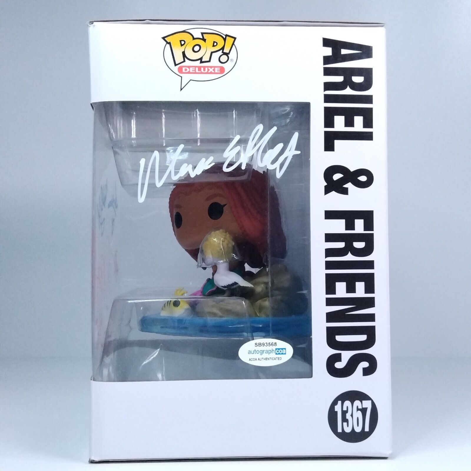 Funko Pop! Disney Little Mermaid Ariel 7 x Signed Javier Bardem & More COA #1367