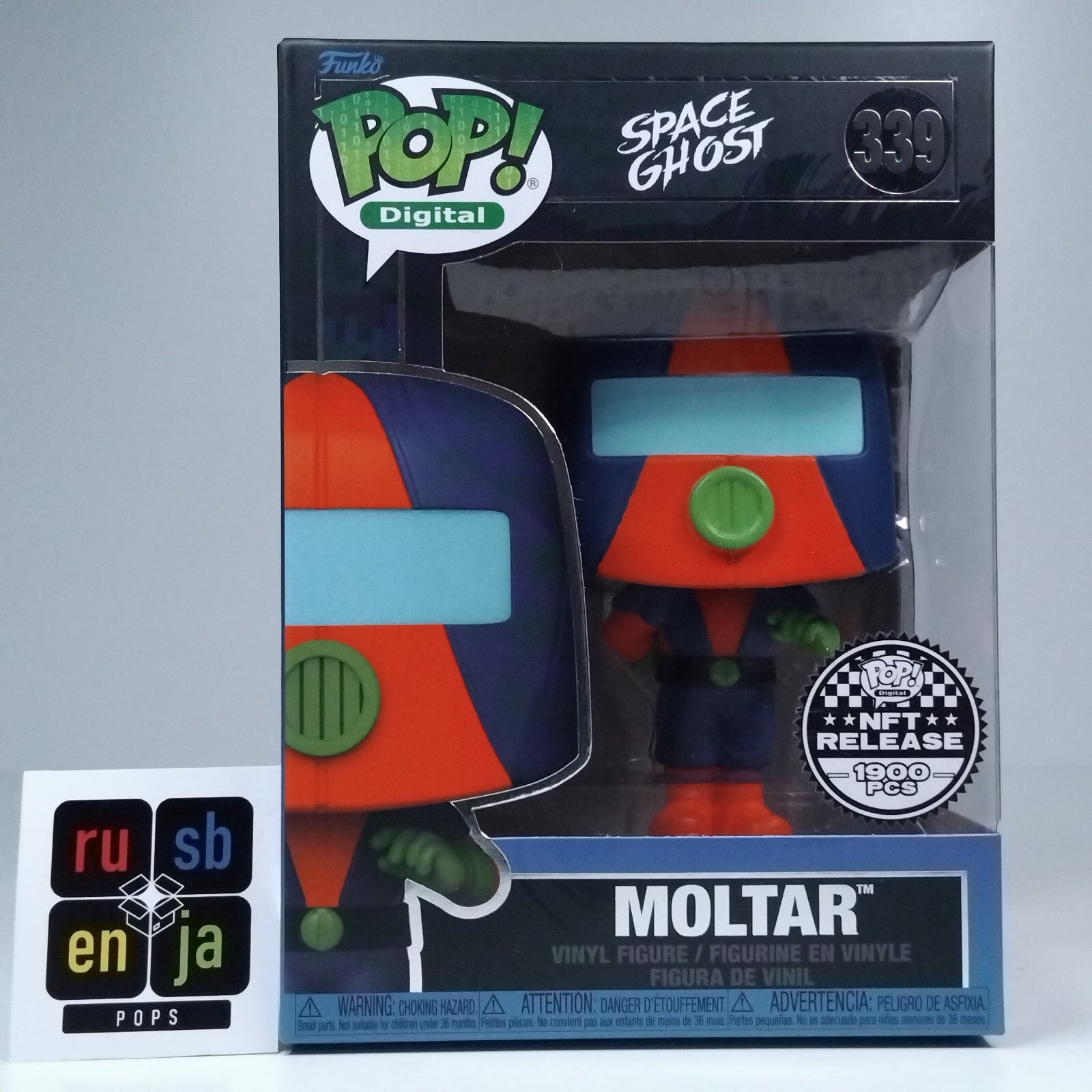 Funko Pop! Digital Animation Space Ghost Moltar 1,900 Pcs #339