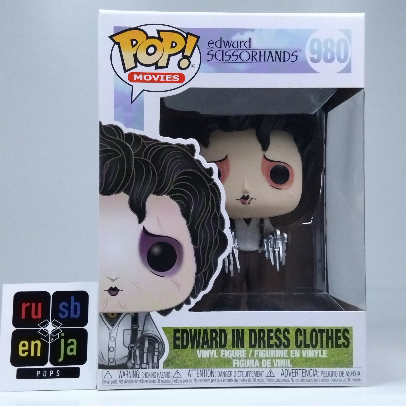 Funko Pop! Movies Edward Scissorhands in Dress Clothes #980