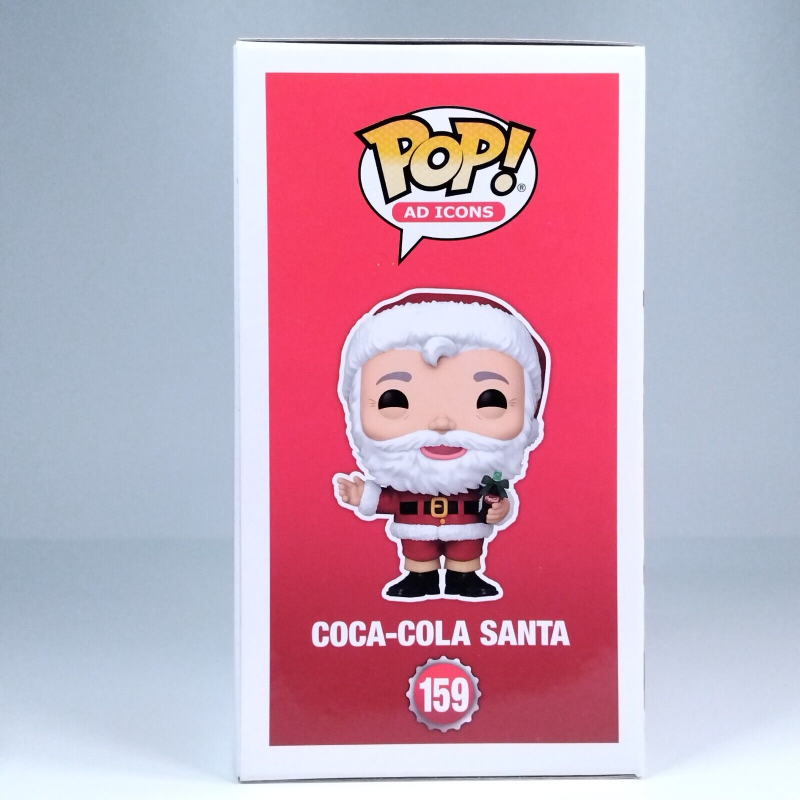 Funko Pop! Coca-Cola Santa Bad Santa Signed Billy Bob Thornton COA #159 WS