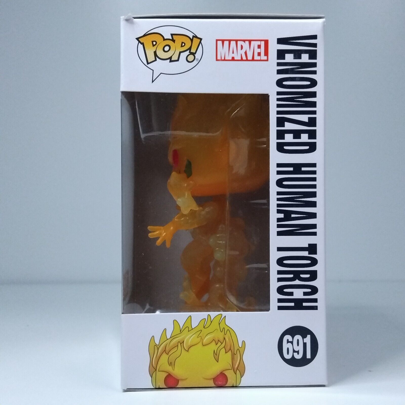 Funko Pop! Marvel Venom Fantastic Four 4 Venomized The Human Torch #691