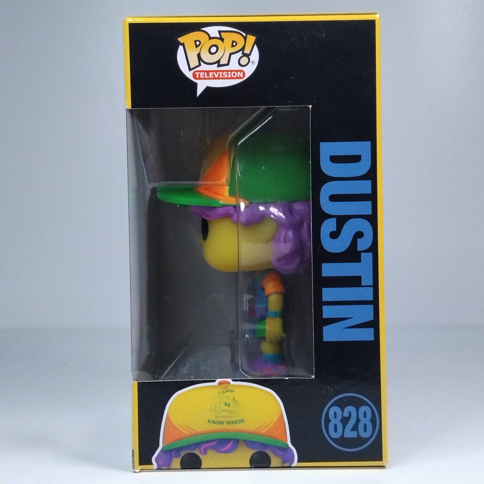 Funko Pop! TV Stranger Things Blacklight Dustin Special Edition #828
