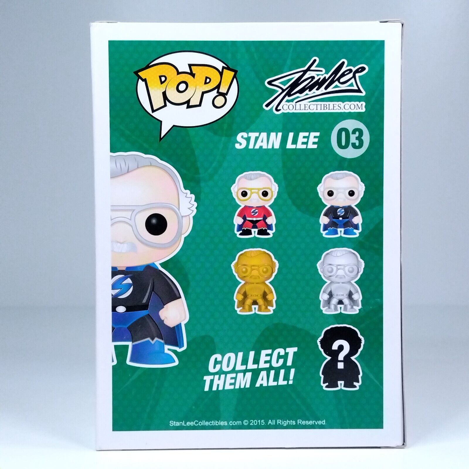 Funko Pop! Marvel Stan Lee in Superhero Costume NYCC 1,500 Pcs #03