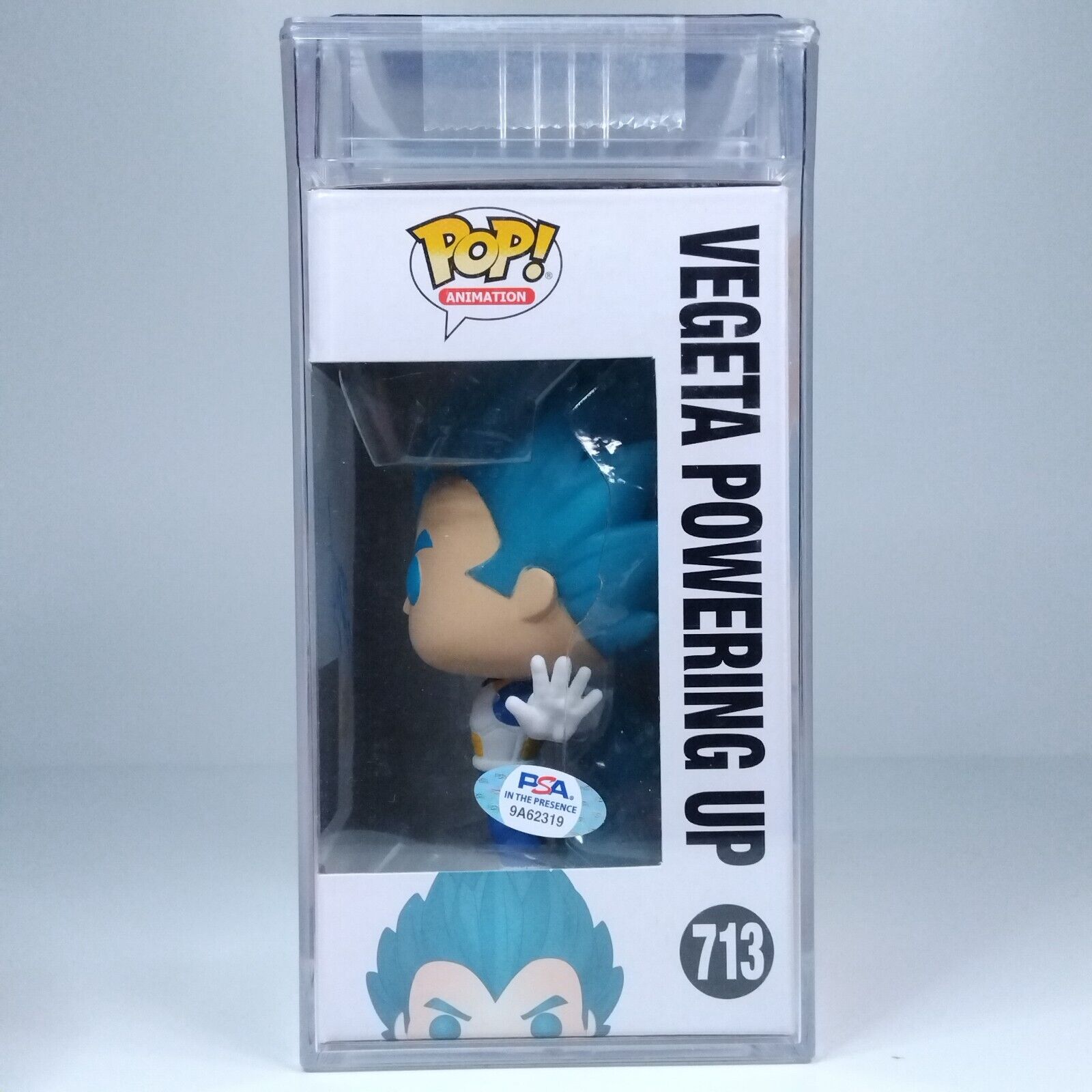 Funko Pop! Anime DBZ Dragonball Z Vegeta Signed Chris Christopher Sabat PSA #713