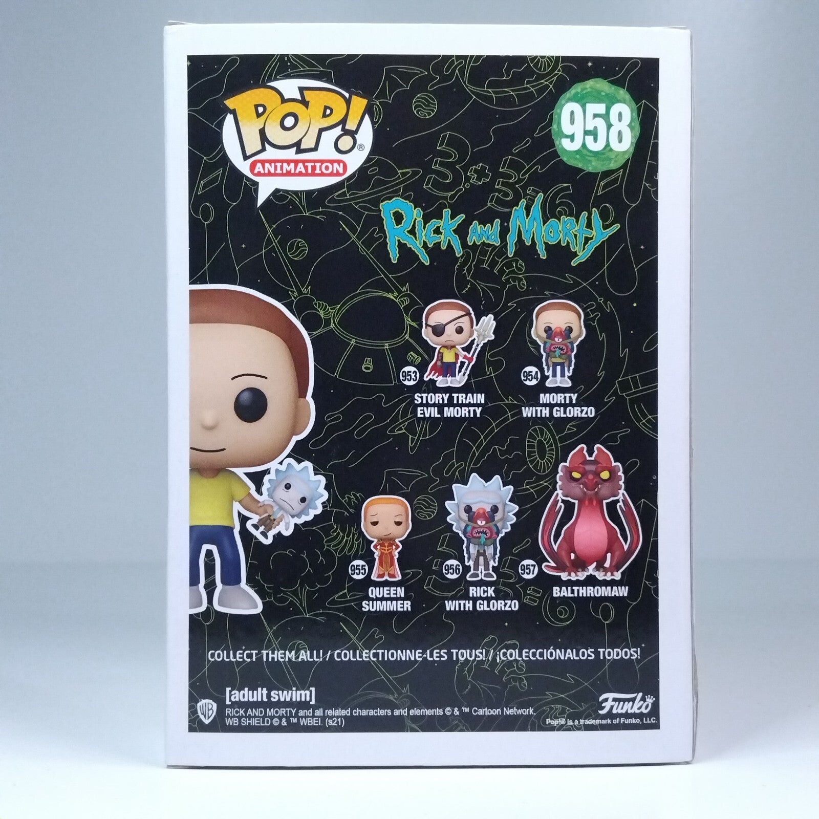 Funko Pop! Animation Rick and Morty - Morty with Shrunken Rick Exclusive #958