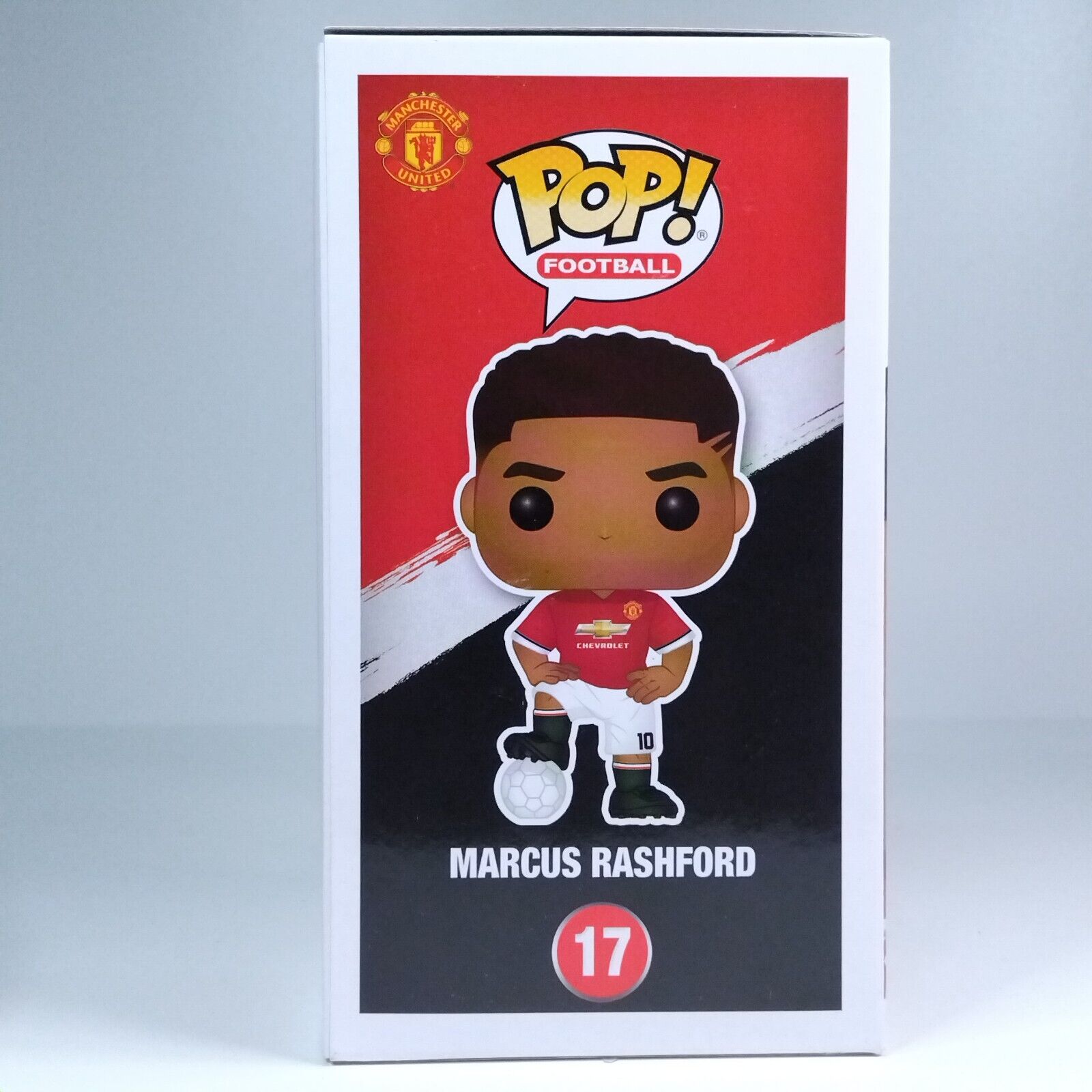 Funko Pop! Sports Football Manchester United Signed Marcus Rashford COA #17 WS