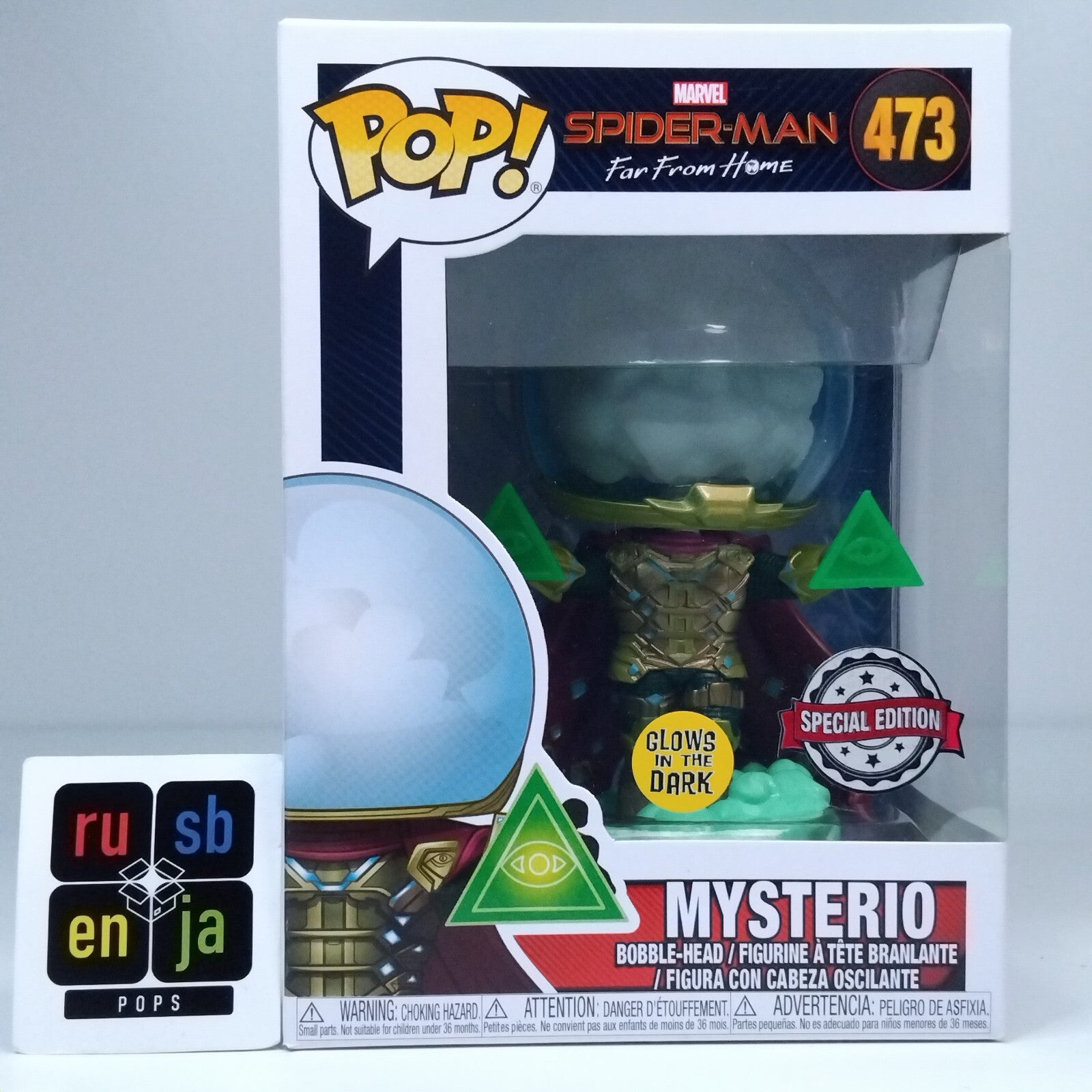 Funko Pop! Marvel Spider-Man No Way Home Mysterio Glows Special Edition #473