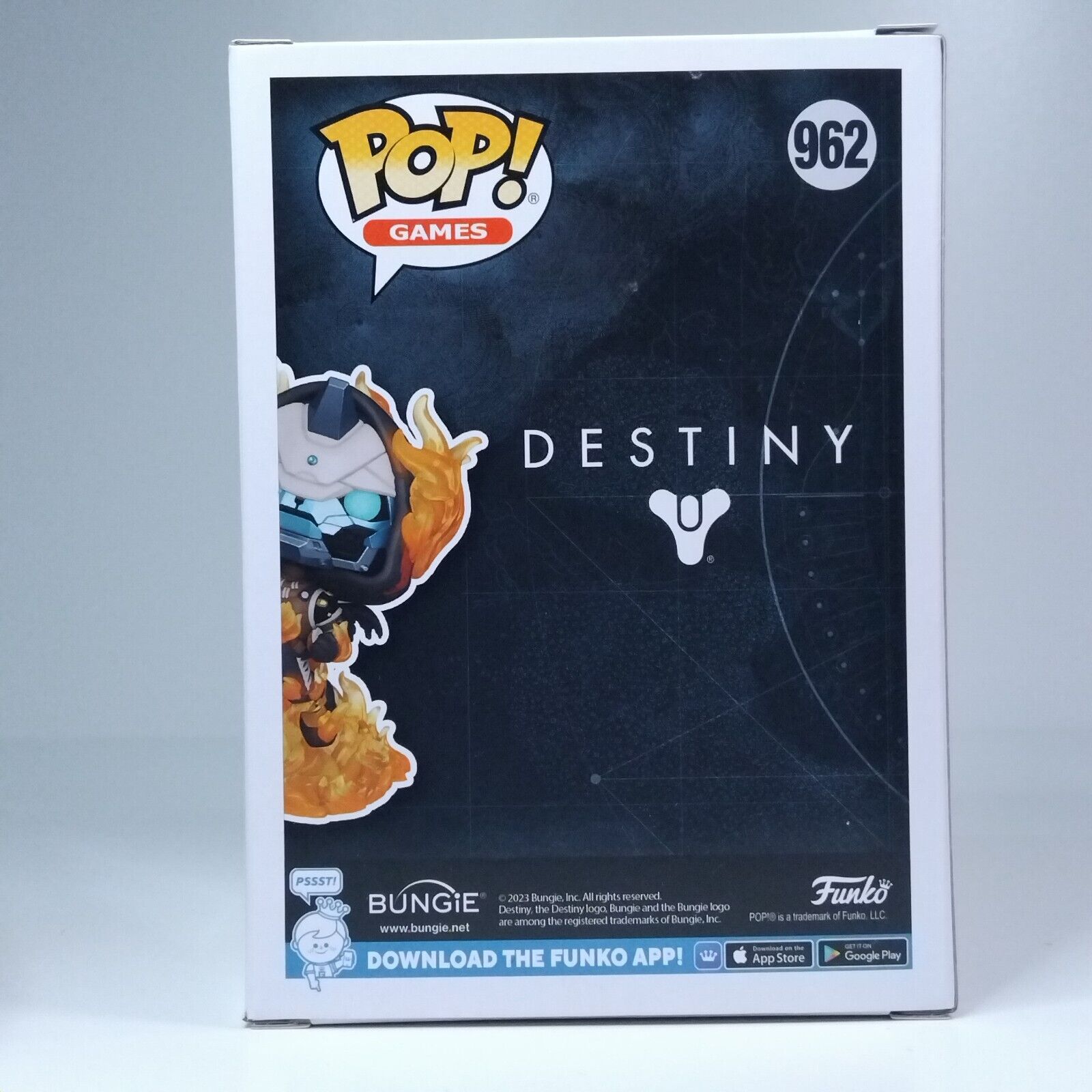 Funko Pop! Movies Destiny Cayde-6 Glows Bungie Store Exclusive #962