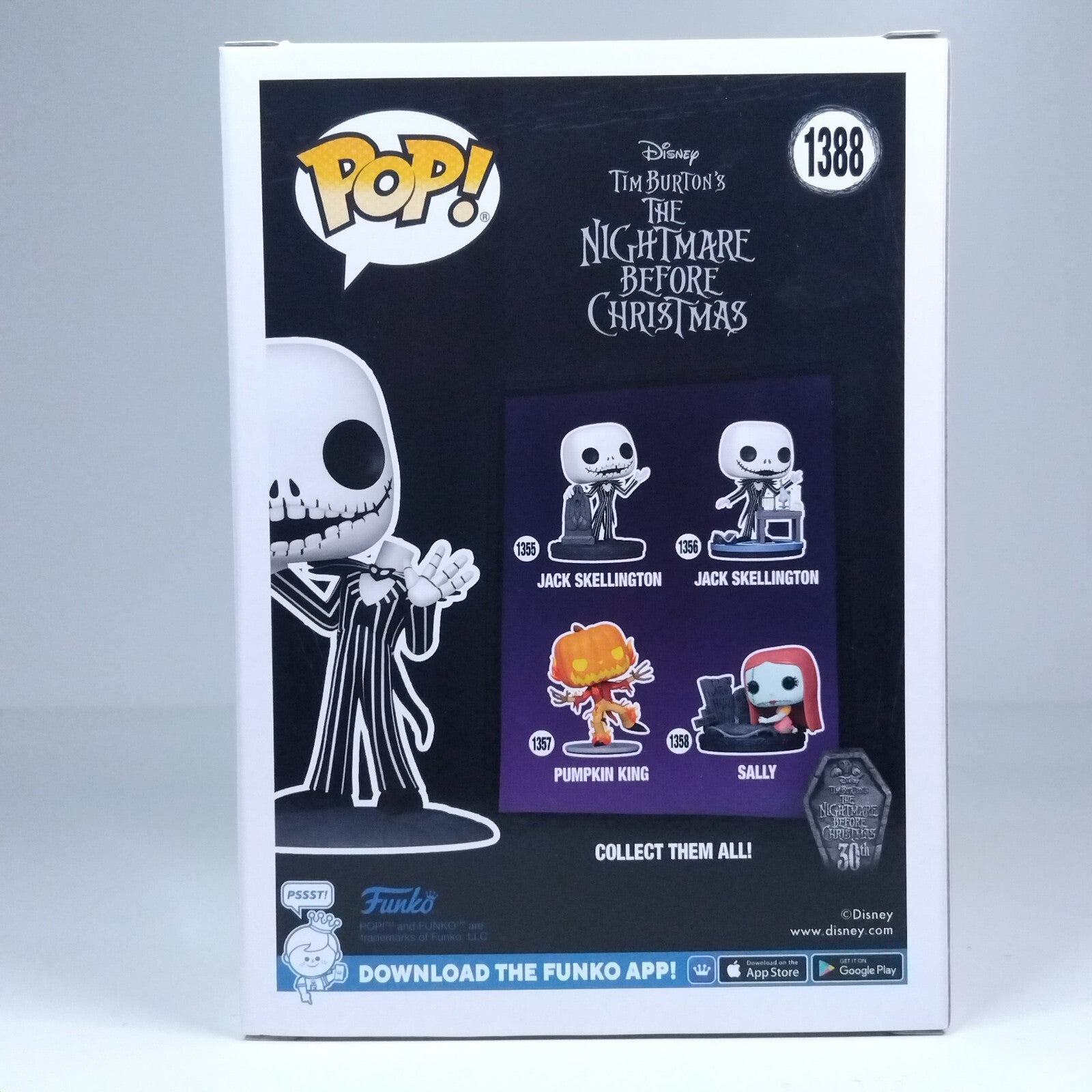 Funko Pop! Disney Nightmare Before Christmas Jack Skellington Special #1388