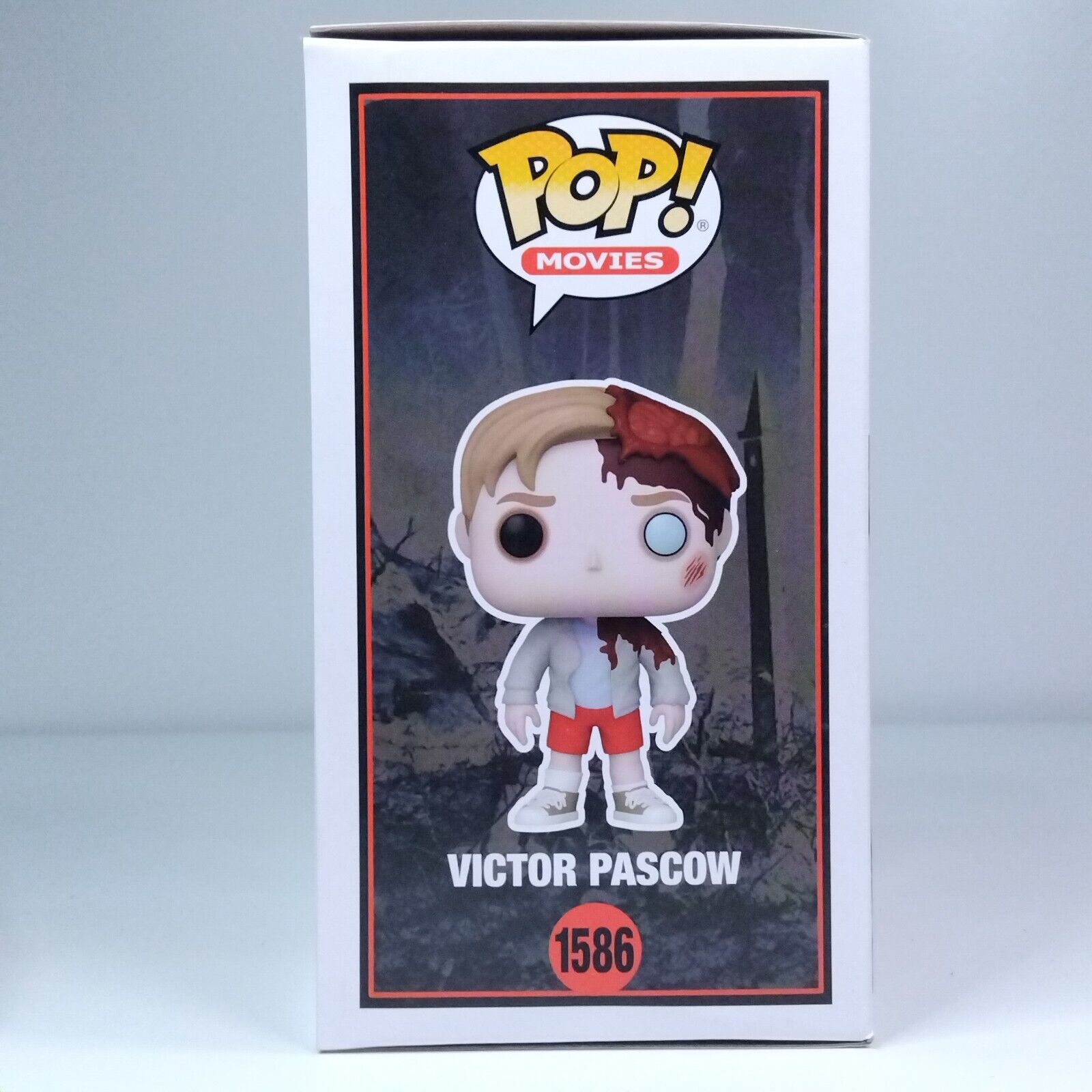 Funko Pop! Movies Pet Semetary Victor Pascow Signed Brad Greenquist COA #1586