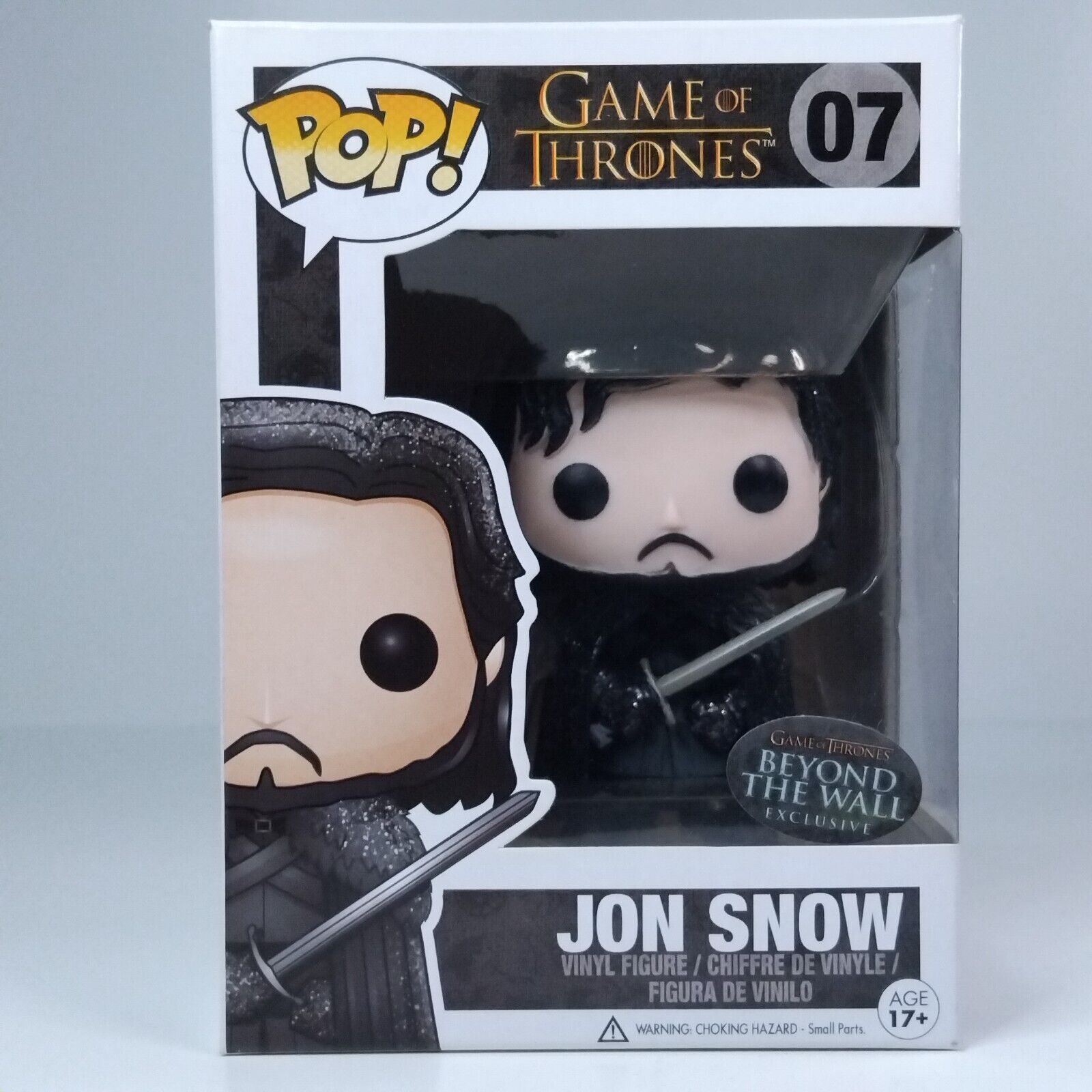 Funko Pop! TV Game of Thrones Jon Snow Beyond the Wall Exclusive #07