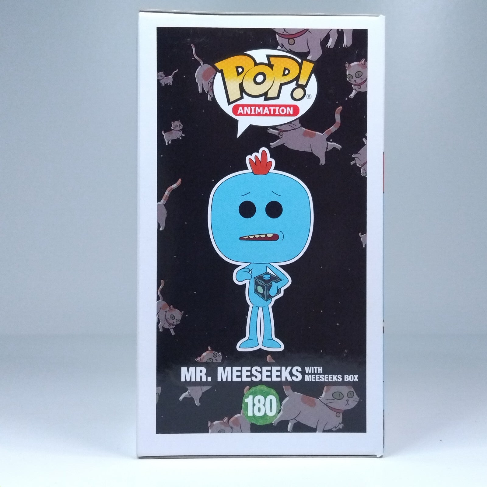 Funko Pop! Animation Rick and Morty - Mr. Meeseeks with Meeseeks Box #180