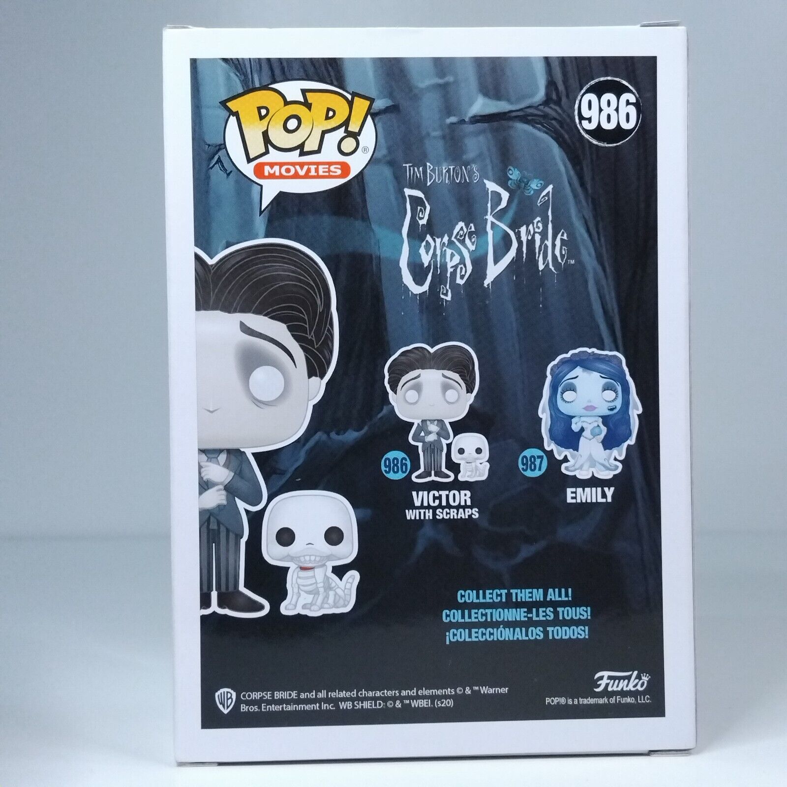 Funko Pop! Movies Corpse Bride Victor with Scraps #986