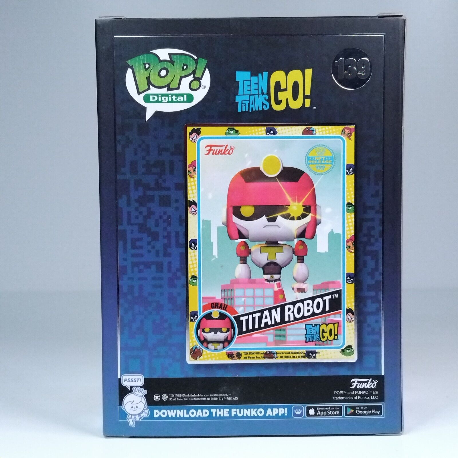 Funko Pop! Digital DC Teen Titans Go! Titan Robot 999 Pcs #139