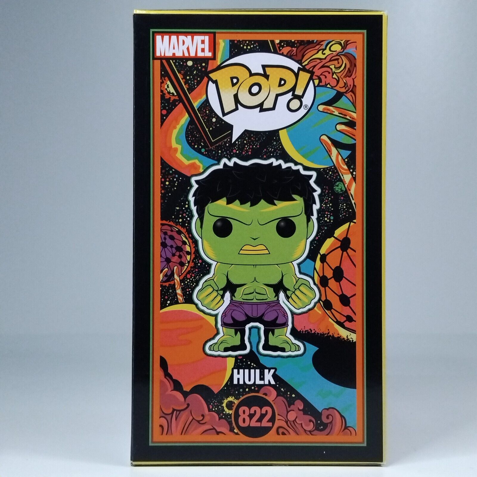 Funko Pop! Marvel Blacklight Hulk Exclusive #822