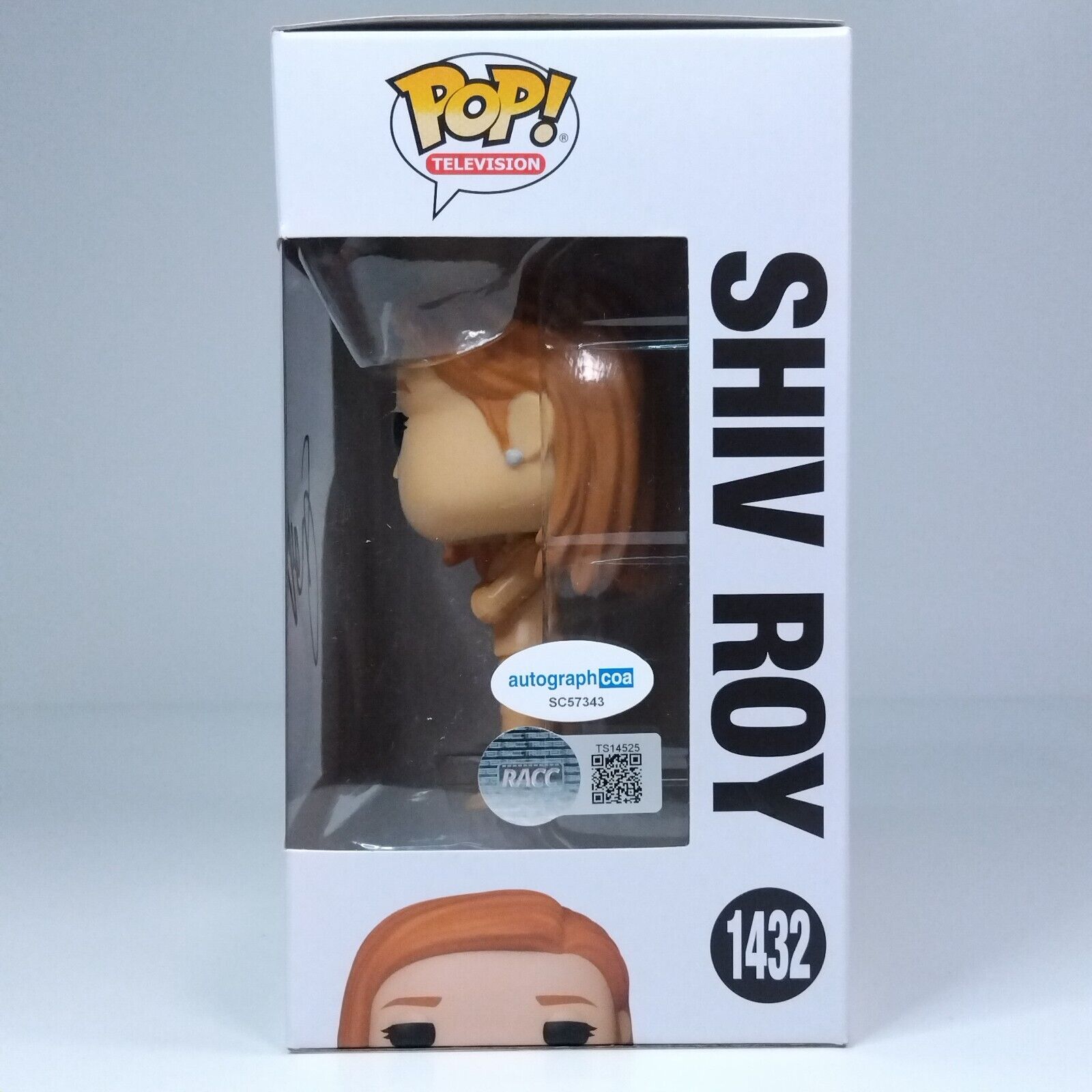 Funko Pop! TV Succession Shiv Roy Signed Sarah Snook COA #1432 WS