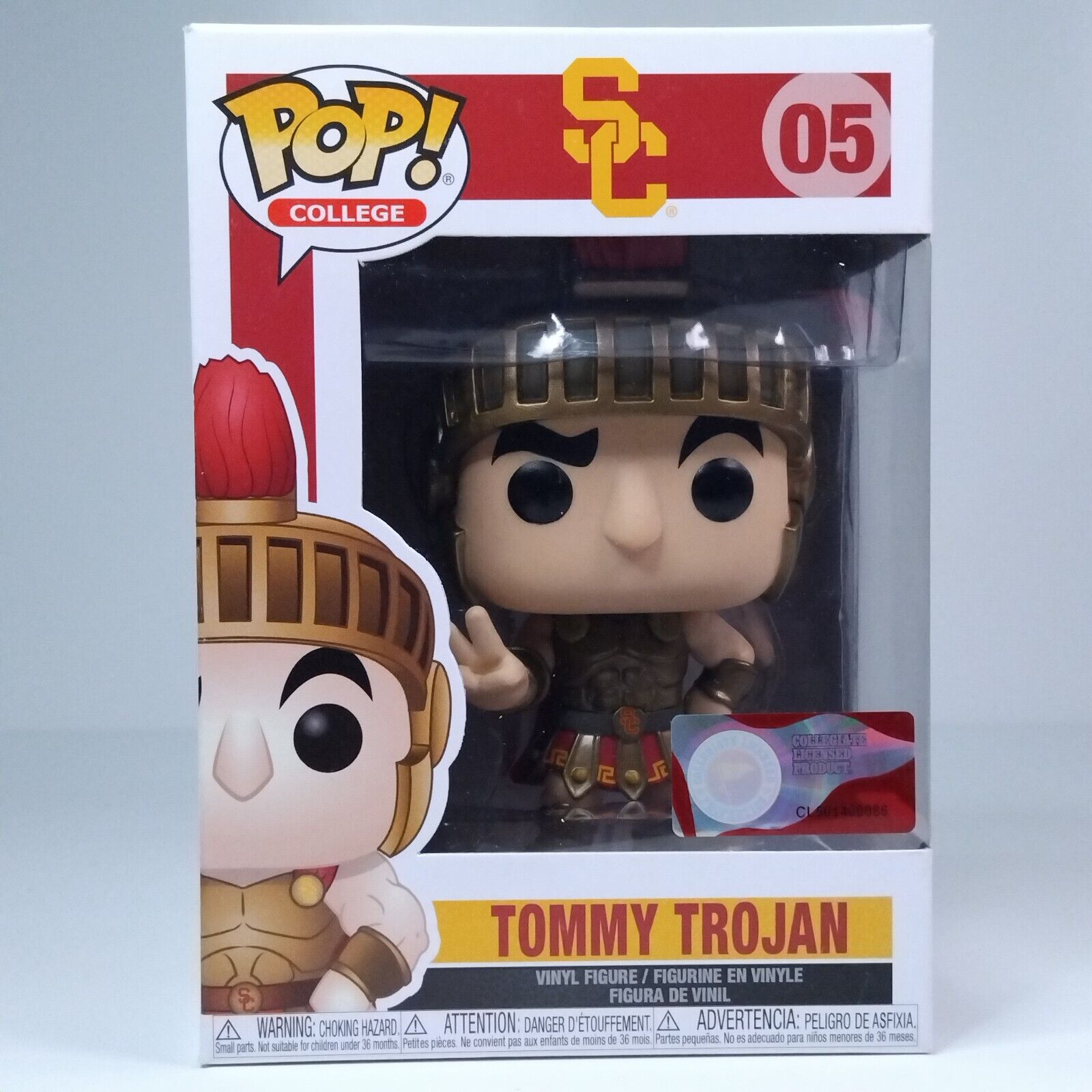 Funko Pop! College South Carolina Mascot Tommy Trojan #05