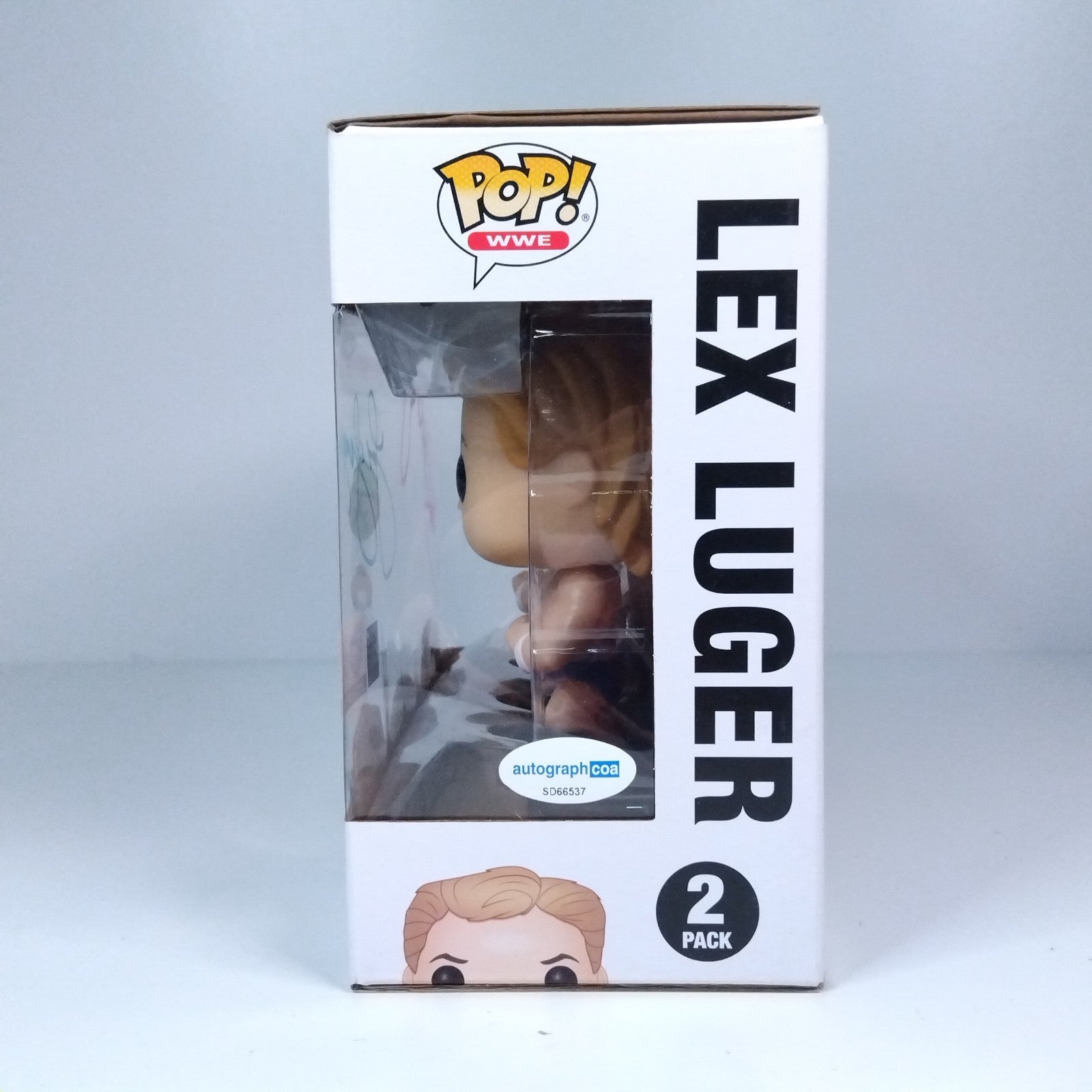 Funko Pop! WWE Sting and Lex Luger Dual Signed w/COA 2 Pack