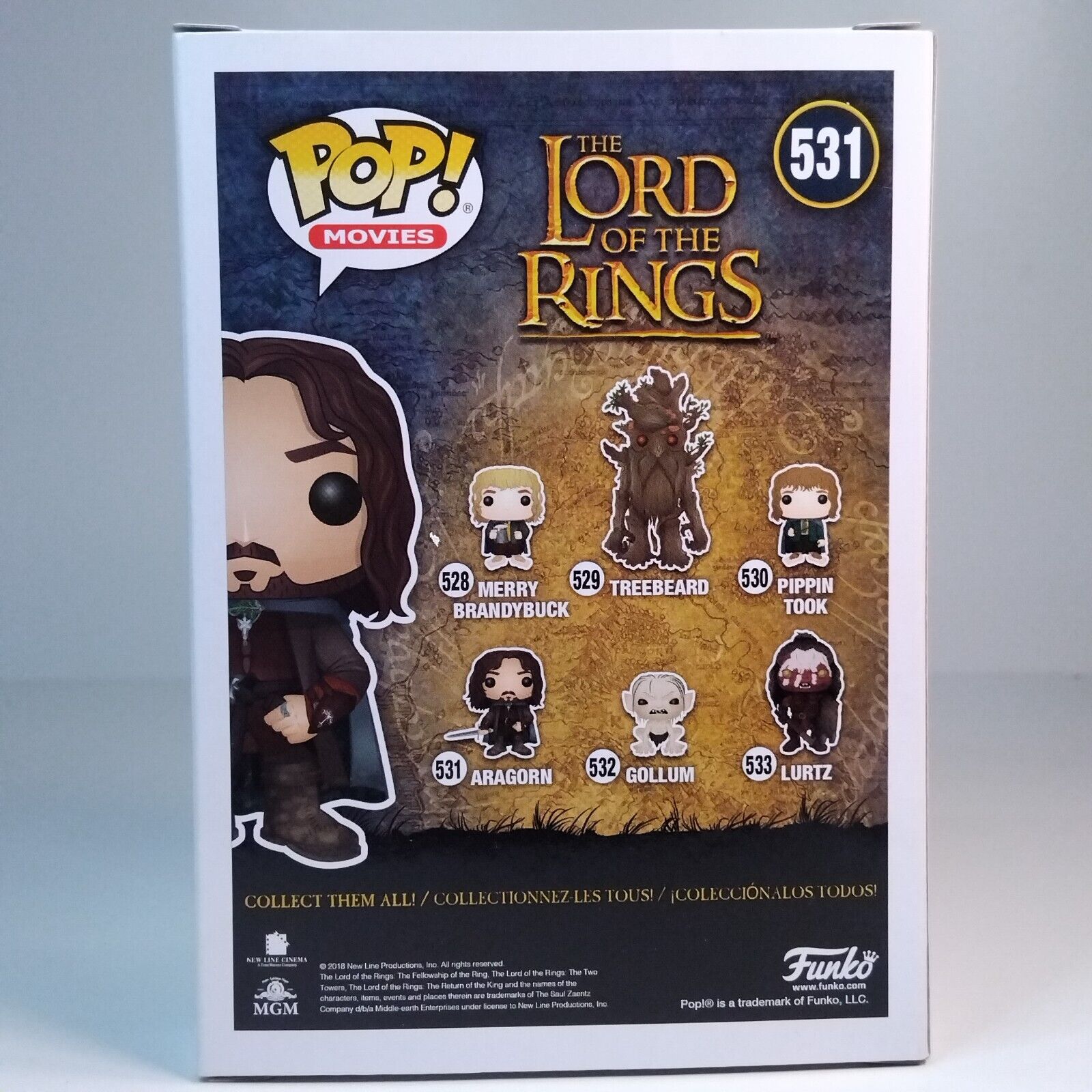 Funko Pop! Movies Lord of the Rings Aragorn #531