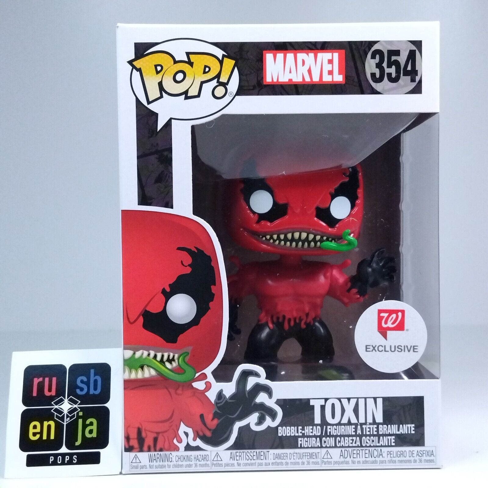 Funko Pop! Marvel Toxin Walgreen's Exclusive #354