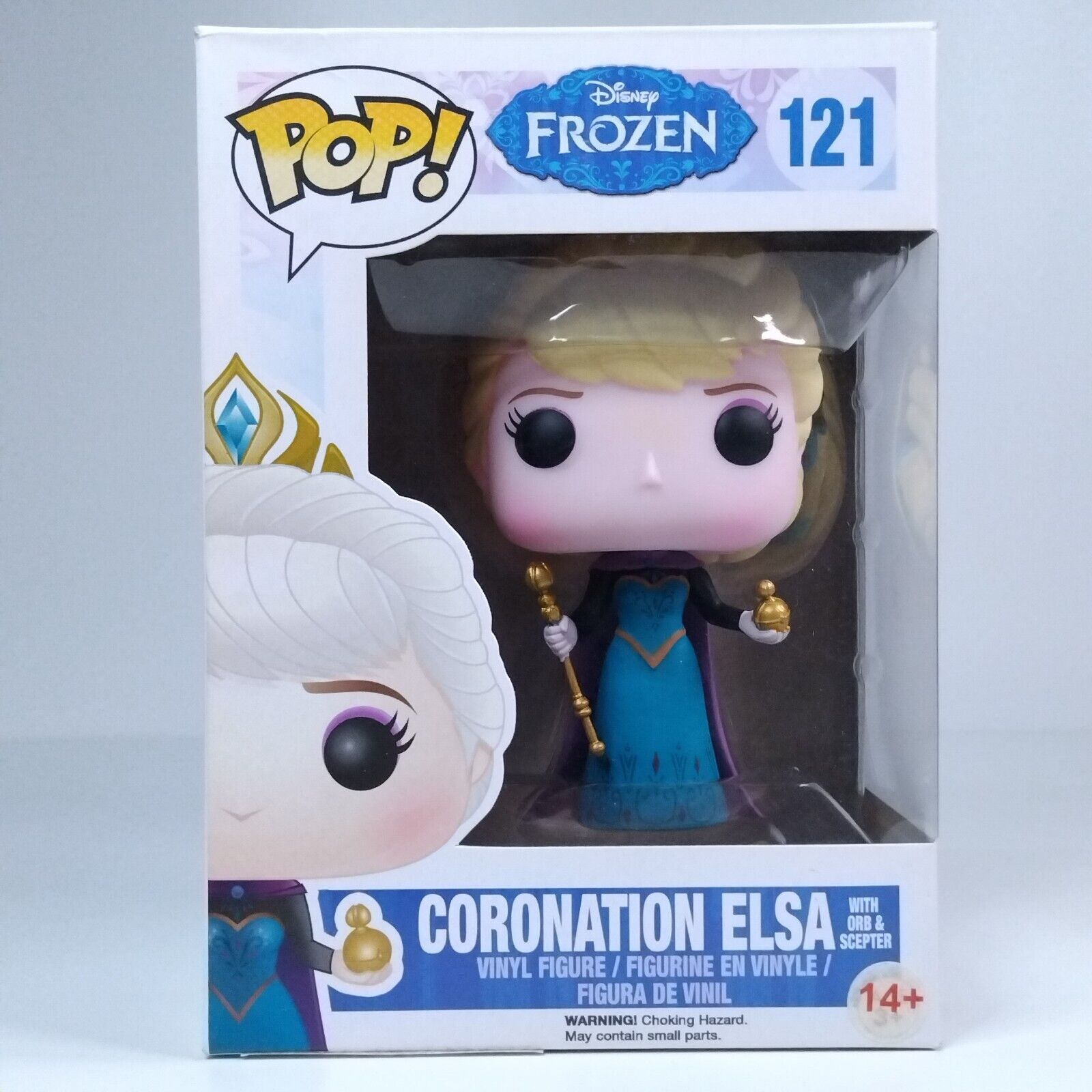 Funko Pop! Disney Frozen Coronation Elsa with Orb & Scepter #121