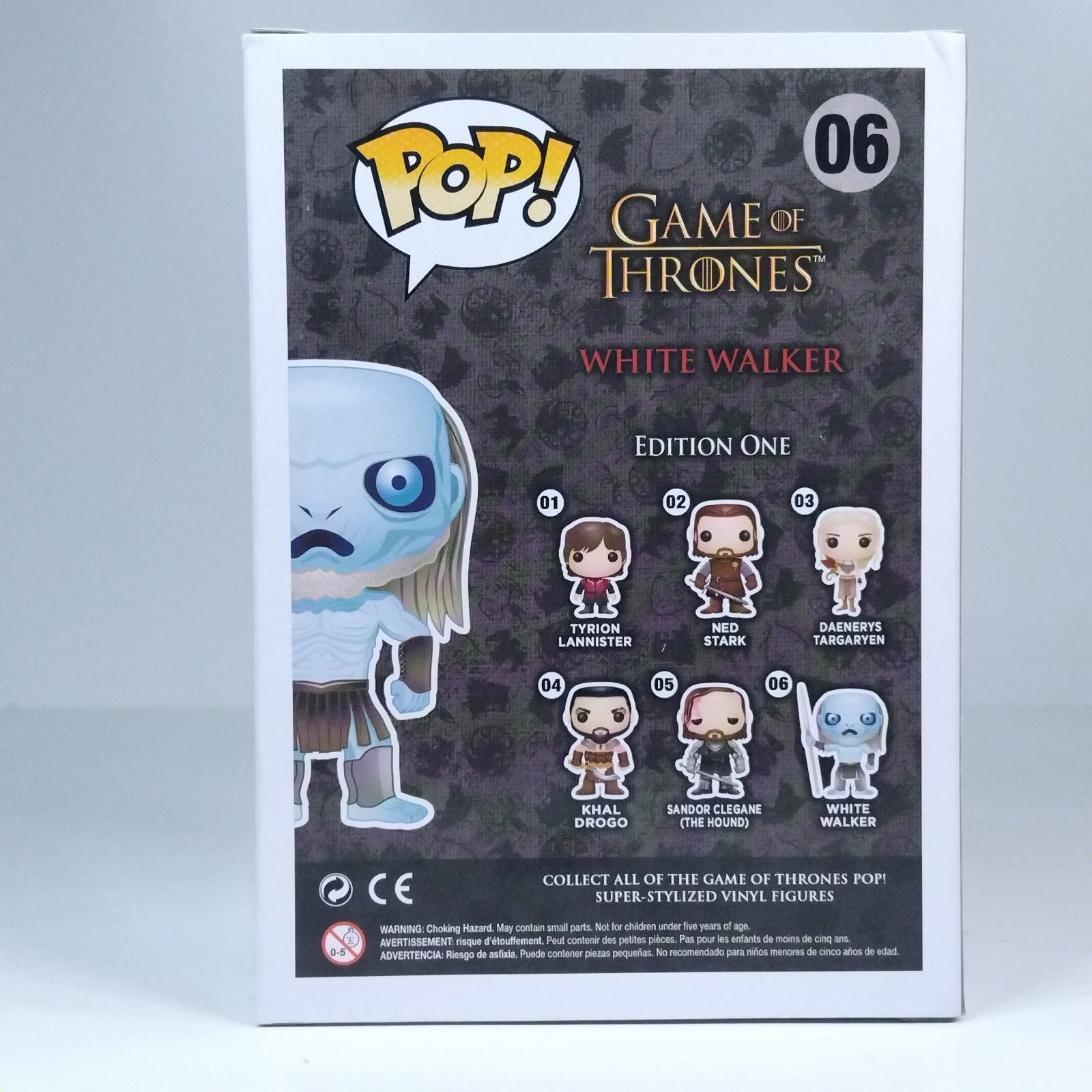 Funko Pop! TV Game of Thrones White Walker Glows in Dark #06