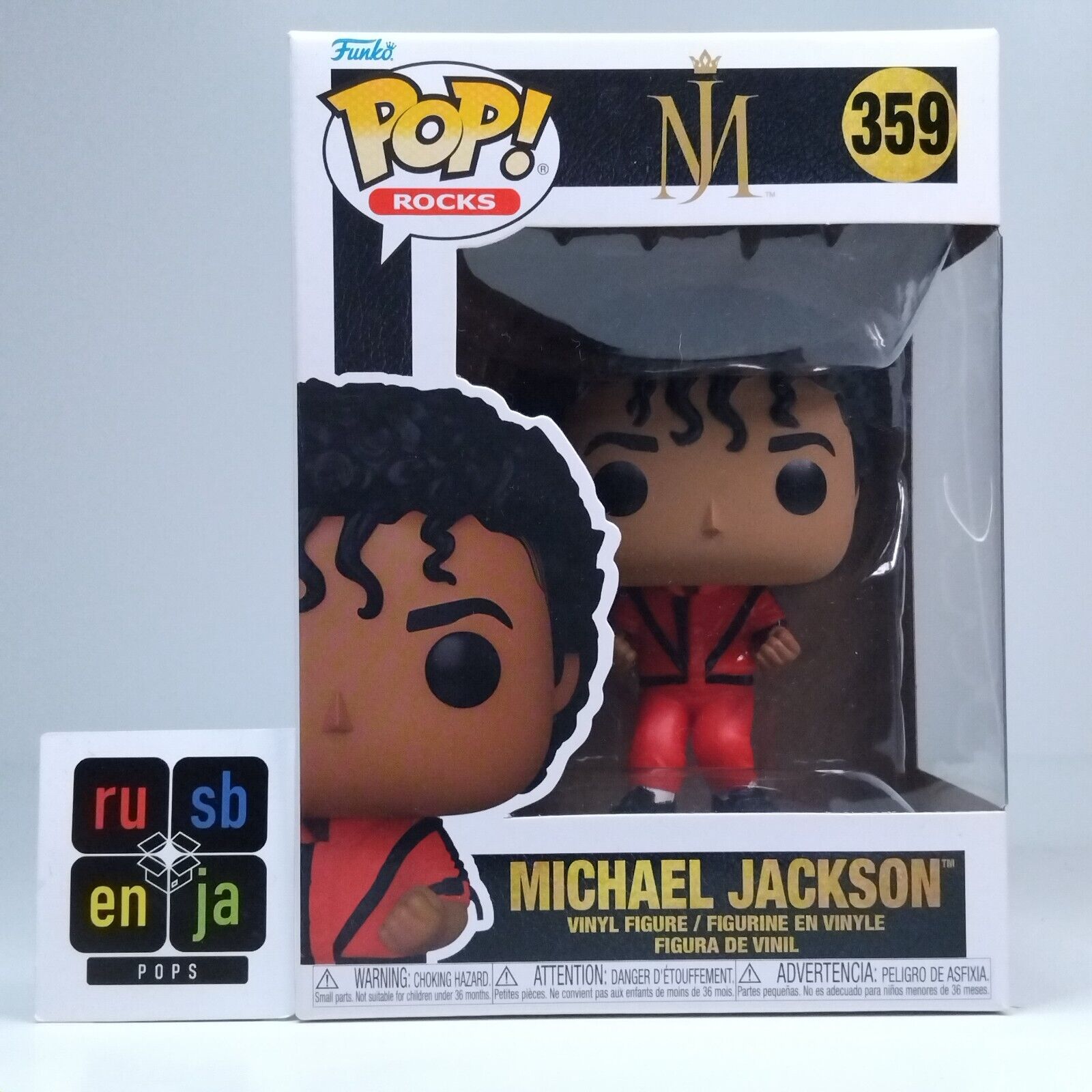 Funko Pop! Rocks Music Michael Jackson #359