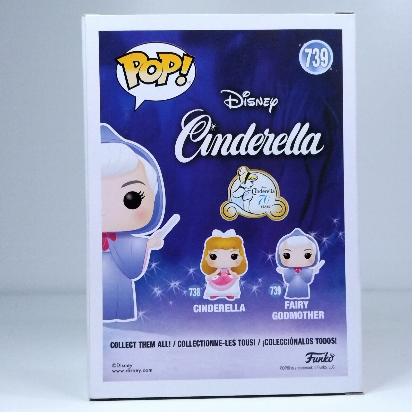 Funko Pop! Disney Cinderella Fairy Godmother #739