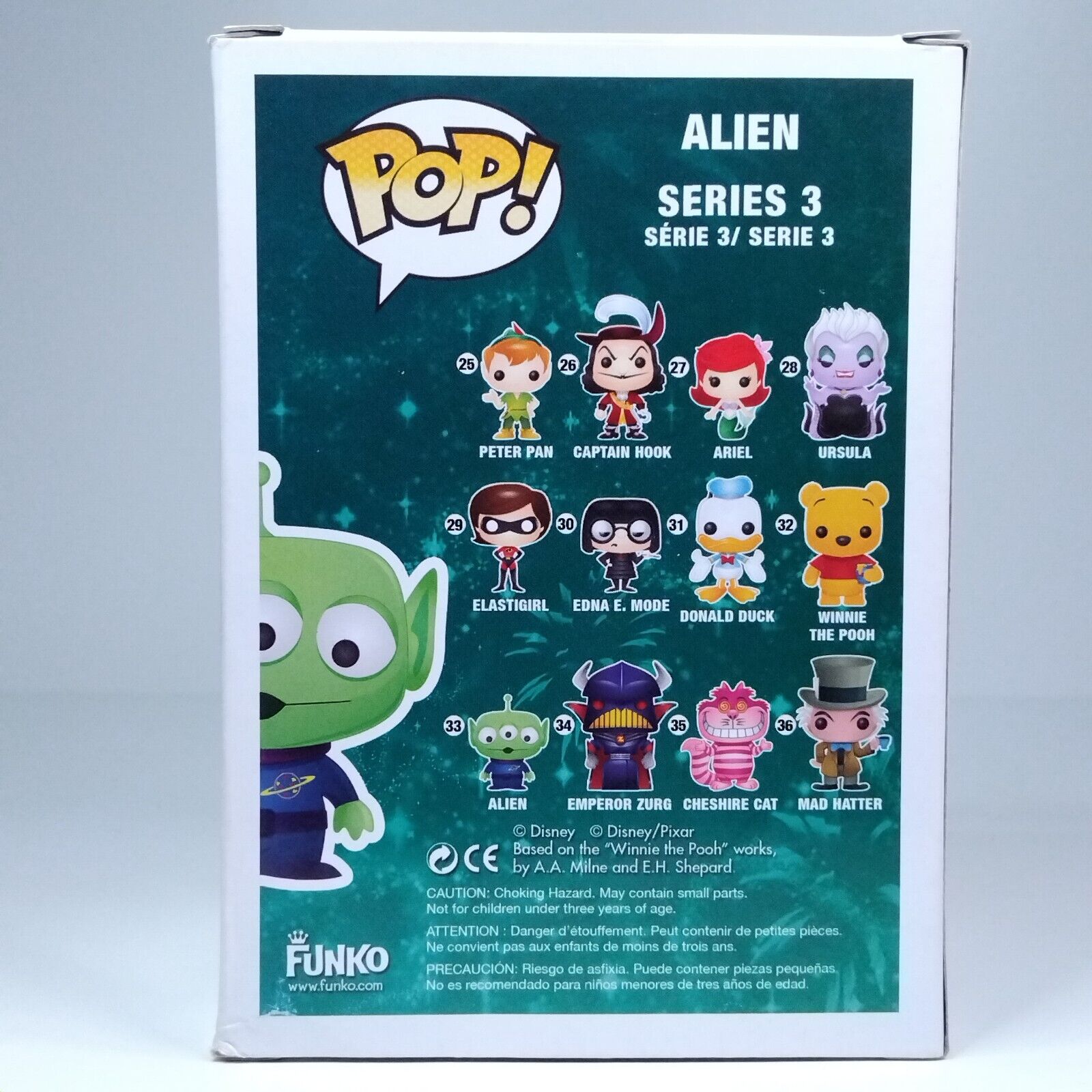 Funko Pop! Disney Toy Story Alien Metallic SDCC 480 Pcs #33