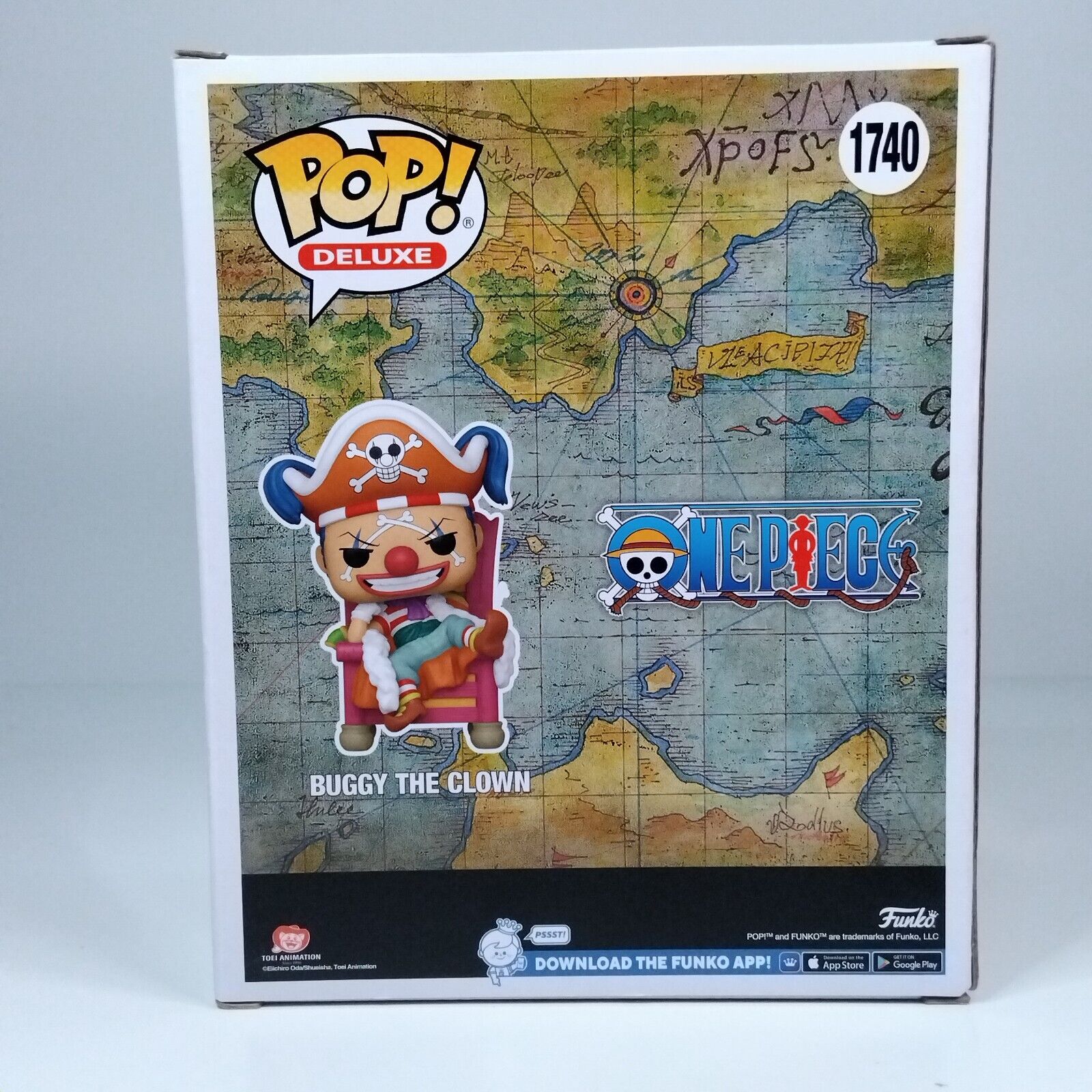 Funko Pop! Anime One Piece 6" Inch Buggy the Clown Limited Edition #1740