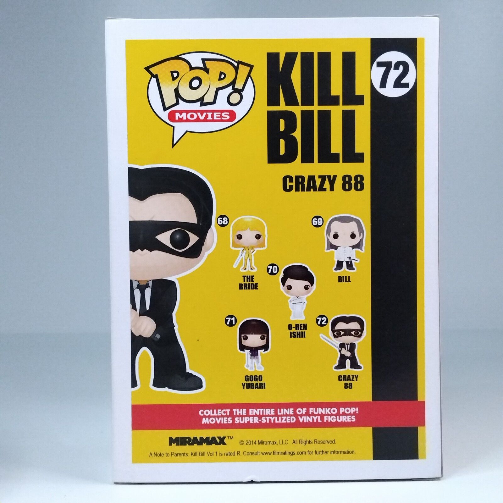 Funko Pop! Movies Kill Bill Crazy 88 #72