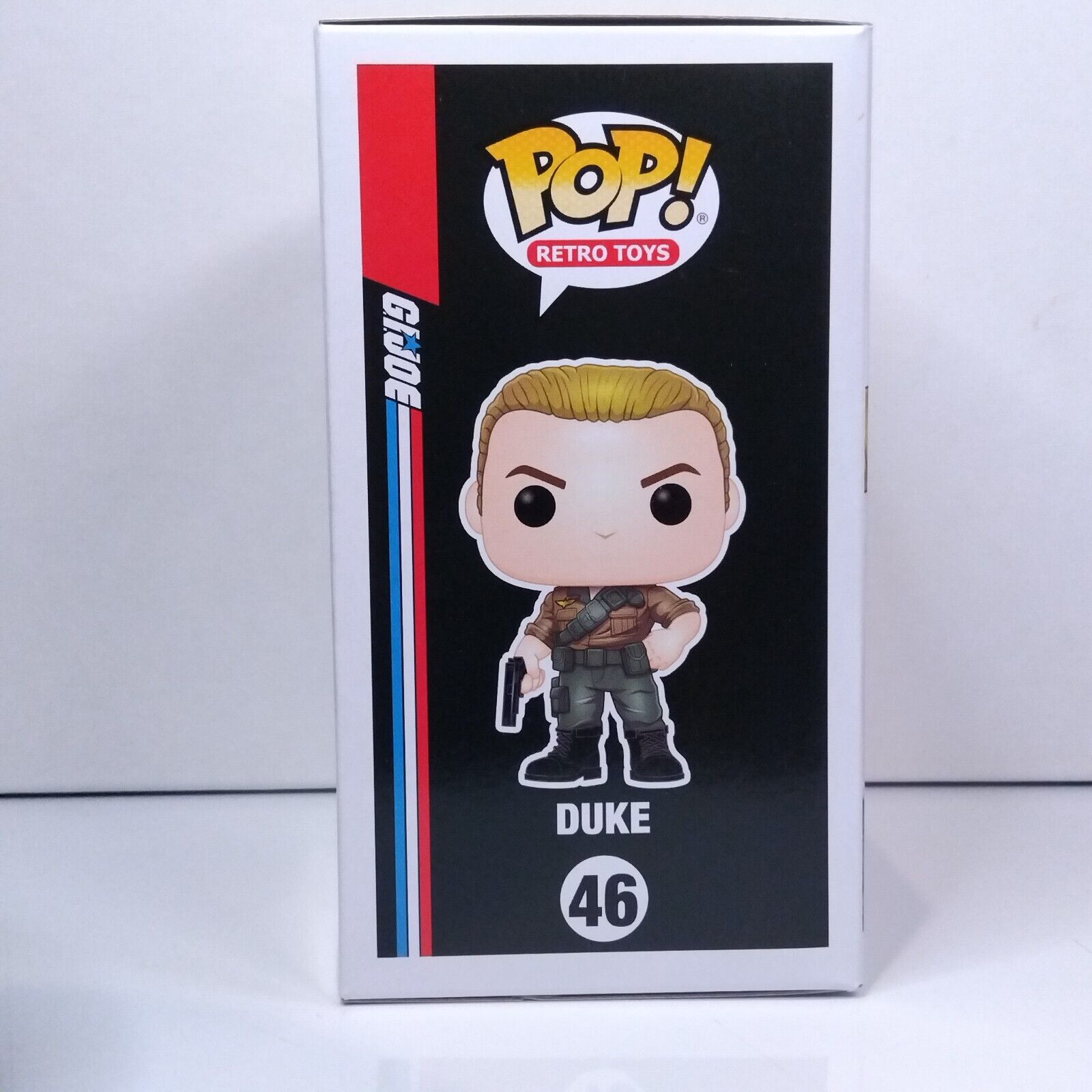 Funko Pop! Retro Toys GI Joe Duke Signed Michael Bell COA #46 WS