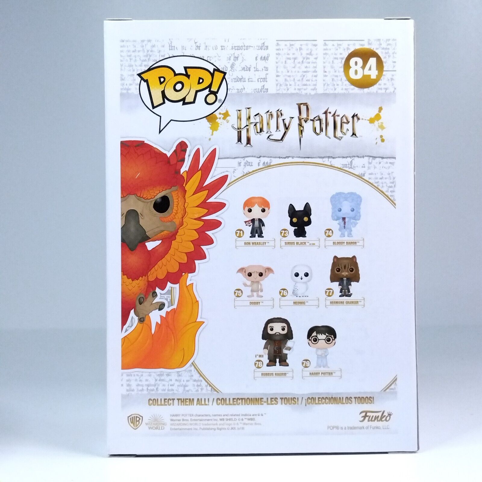 Funko Pop! Harry Potter Fawkes Flocked Limited Edition #84