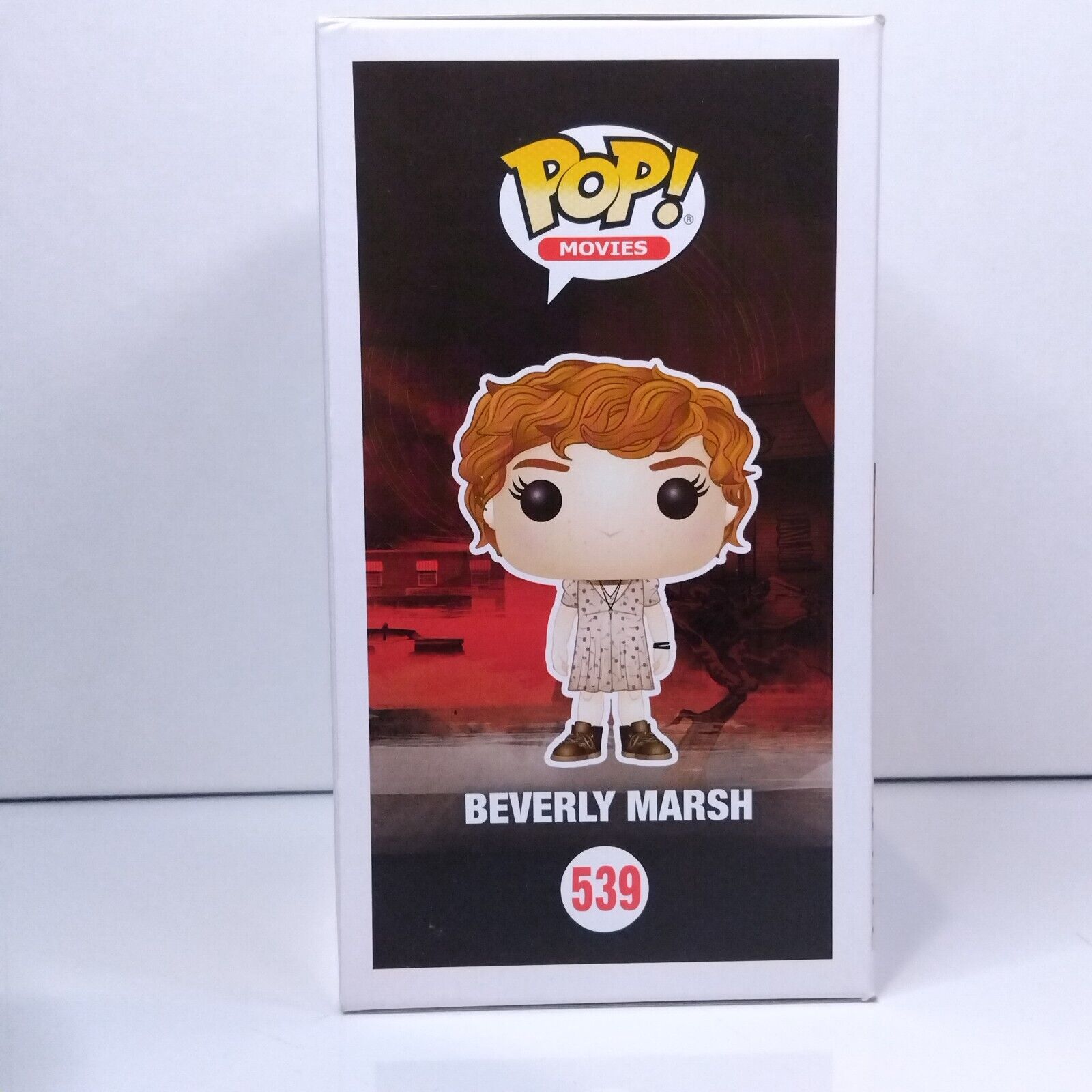 Funko Pop! Movies Horror IT Beverly Marsh Signed Sophia Lillis COA #539