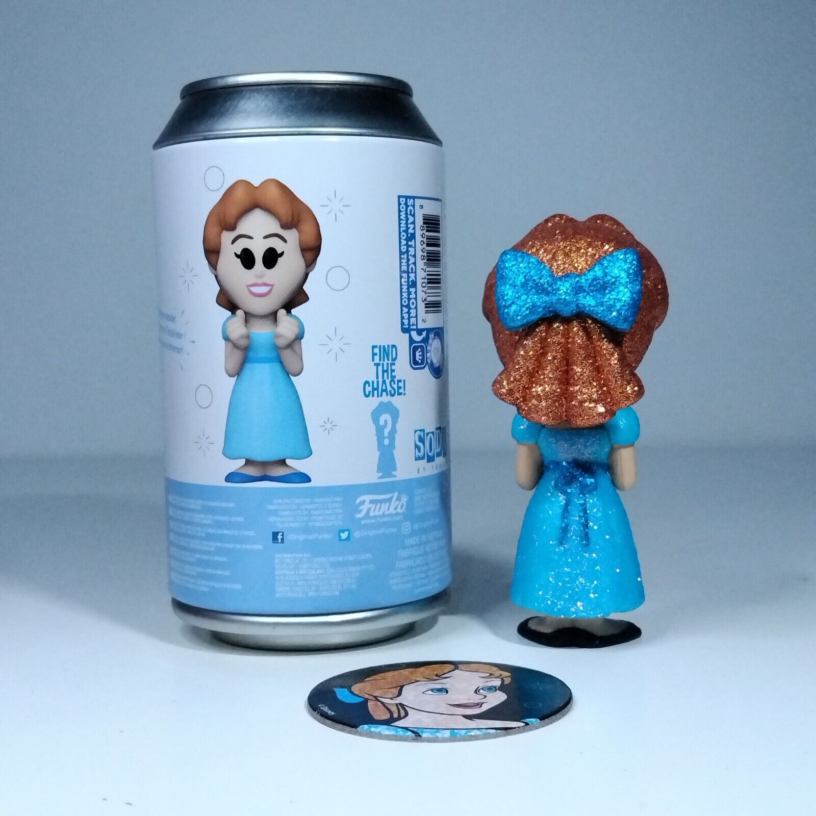 Funko Soda Disney Animation Peter Pan Wendy Diamond Glitter Chase 1/2,000