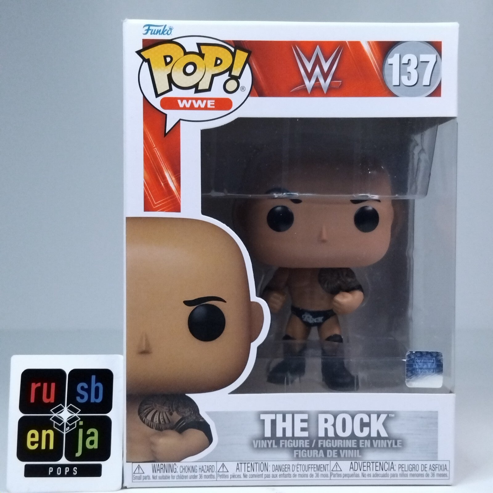 Funko Pop! WWE - The Rock #137