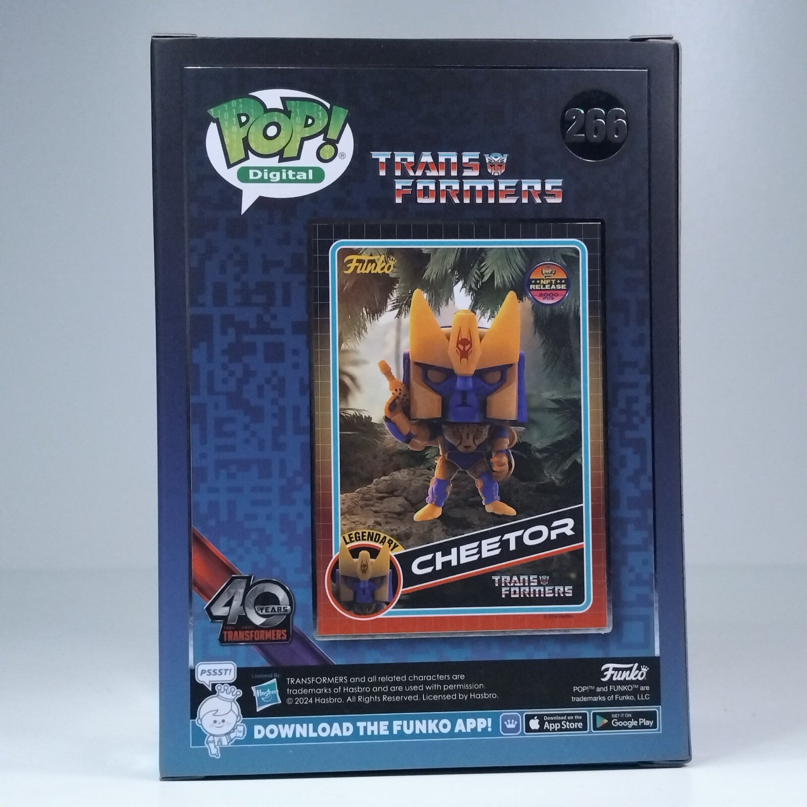 Funko Pop! Digital Retro Toys Transformers Cheetor 2,000 Pcs #266